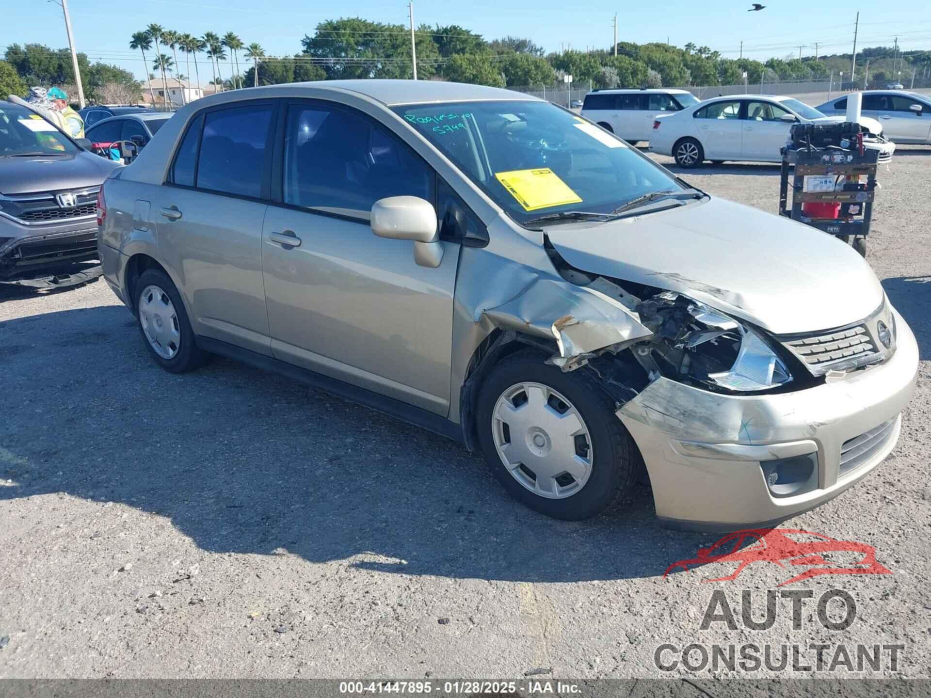 NISSAN VERSA 2009 - 3N1BC11E19L403570