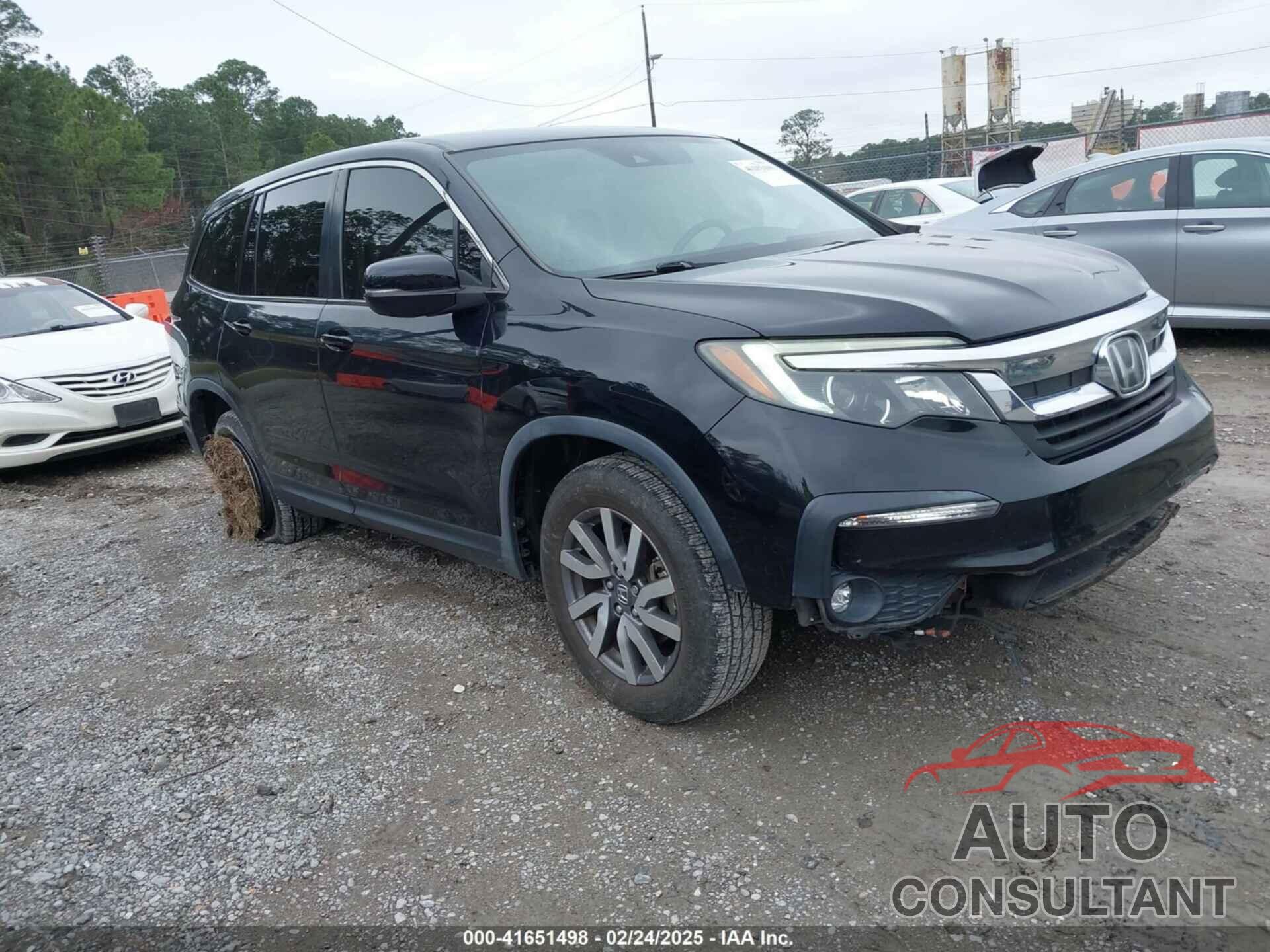 HONDA PILOT 2019 - 5FNYF6H38KB046389