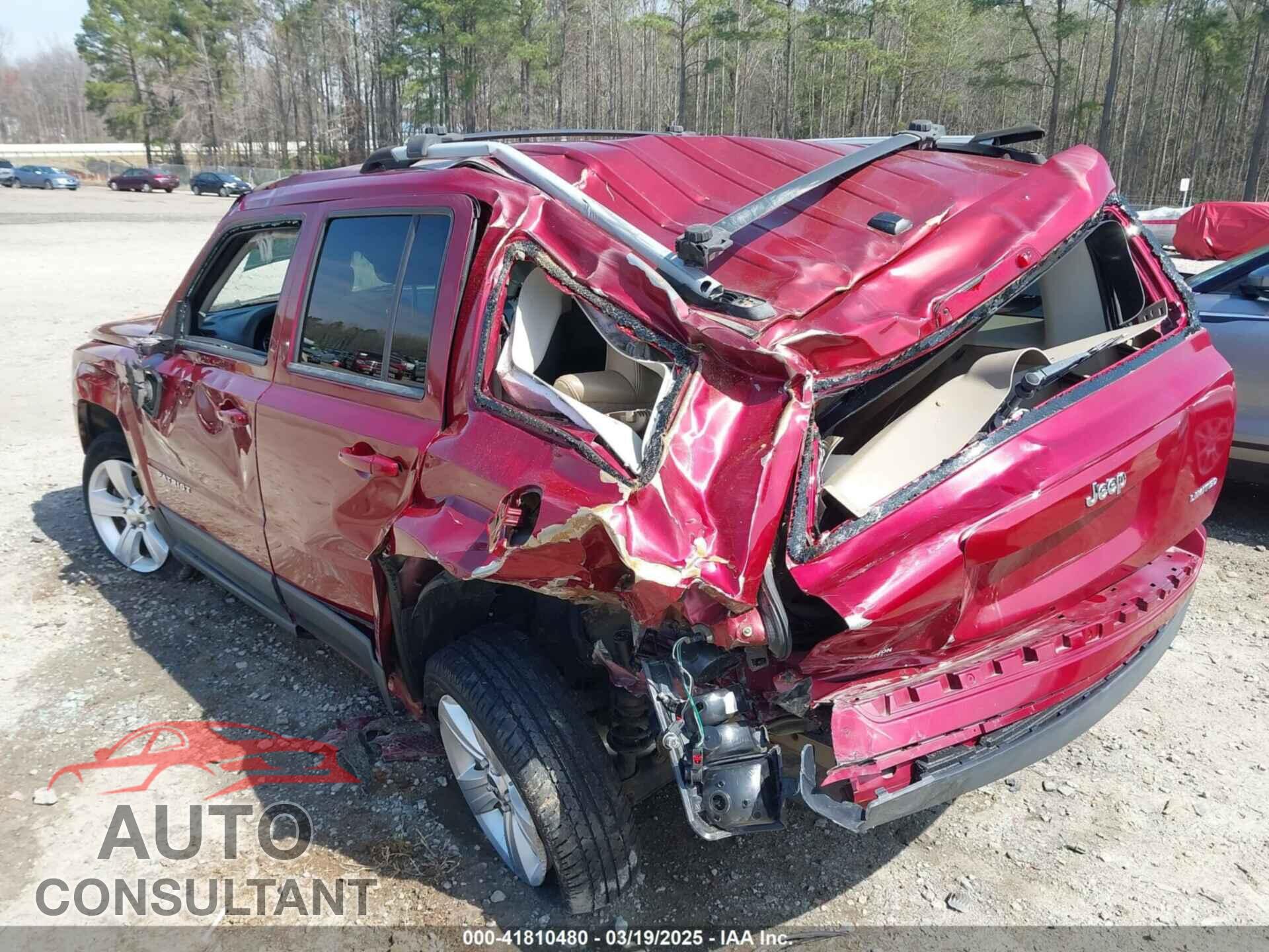 JEEP PATRIOT 2012 - 1C4NJPCB8CD525958