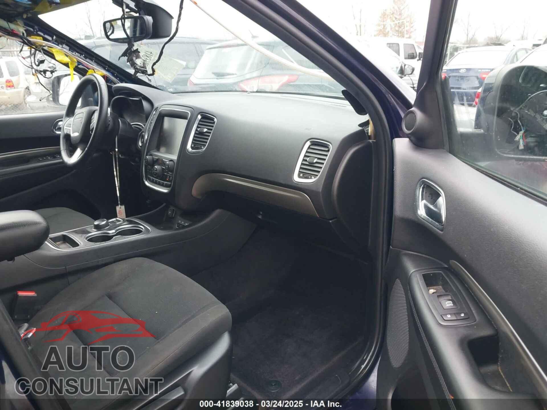 DODGE DURANGO 2017 - 1C4RDJAG9HC709923