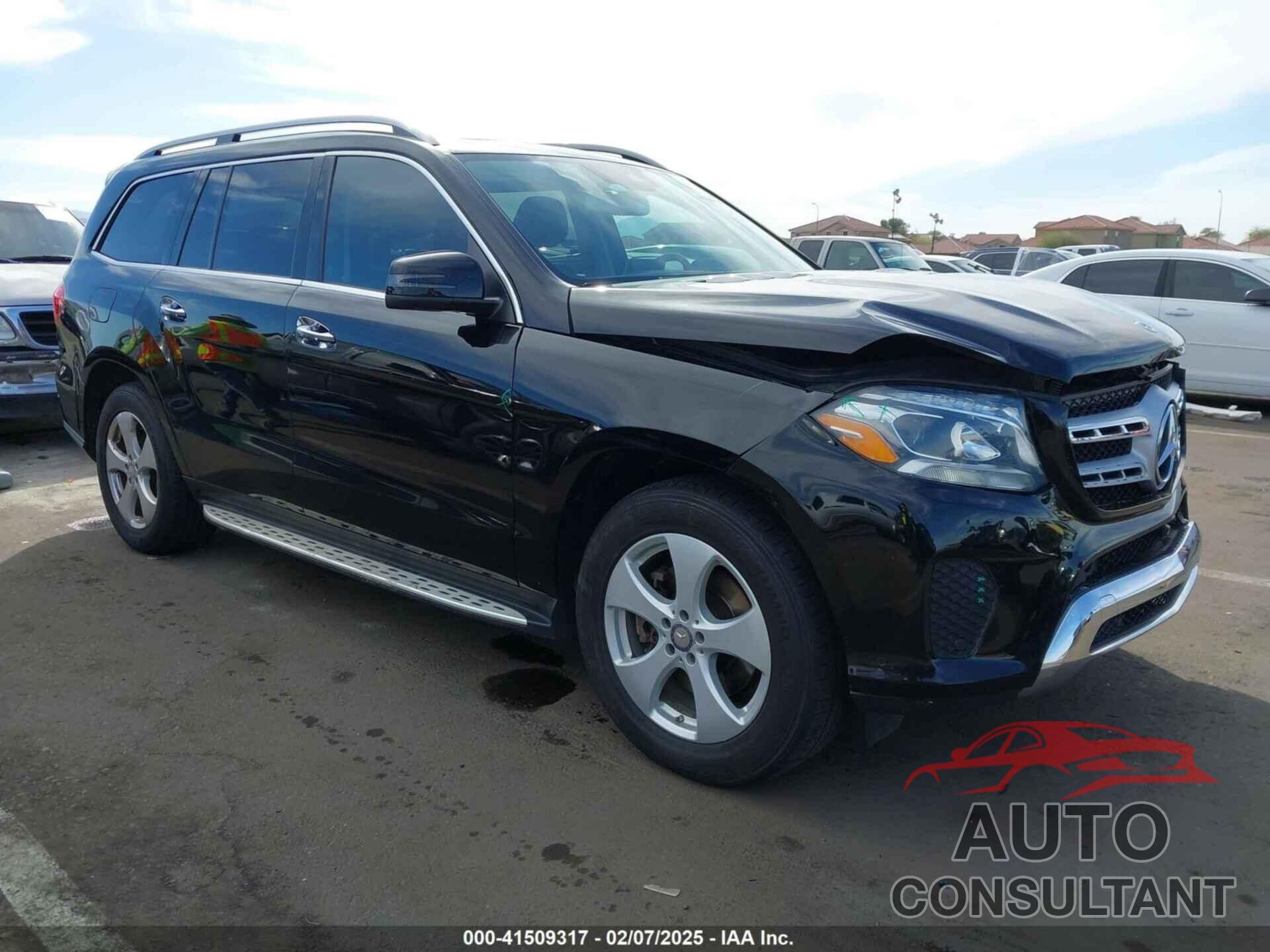 MERCEDES-BENZ GLS 450 2017 - 4JGDF6EE4HA751658