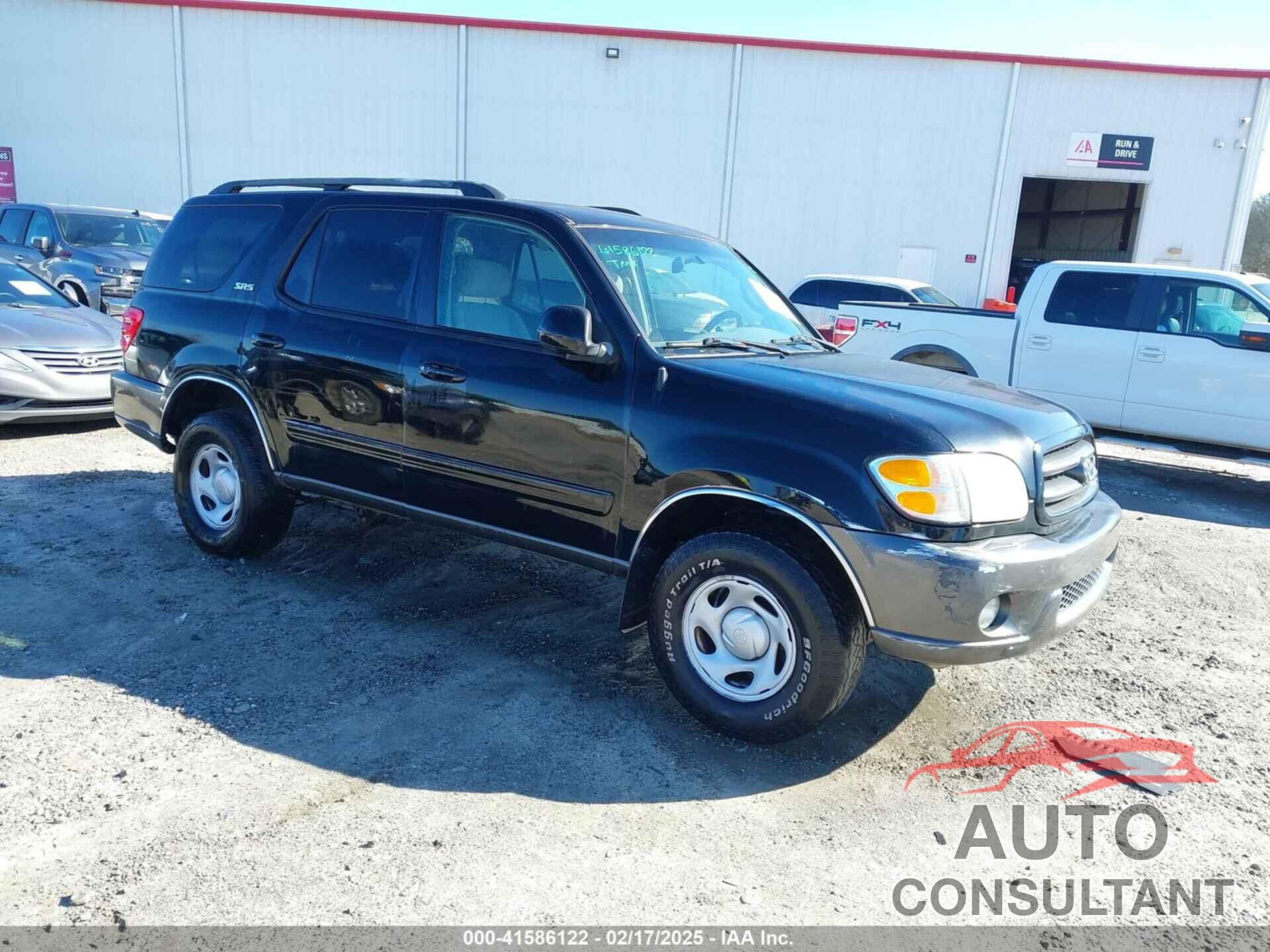 TOYOTA SEQUOIA 2004 - 5TDZT34A54S205366