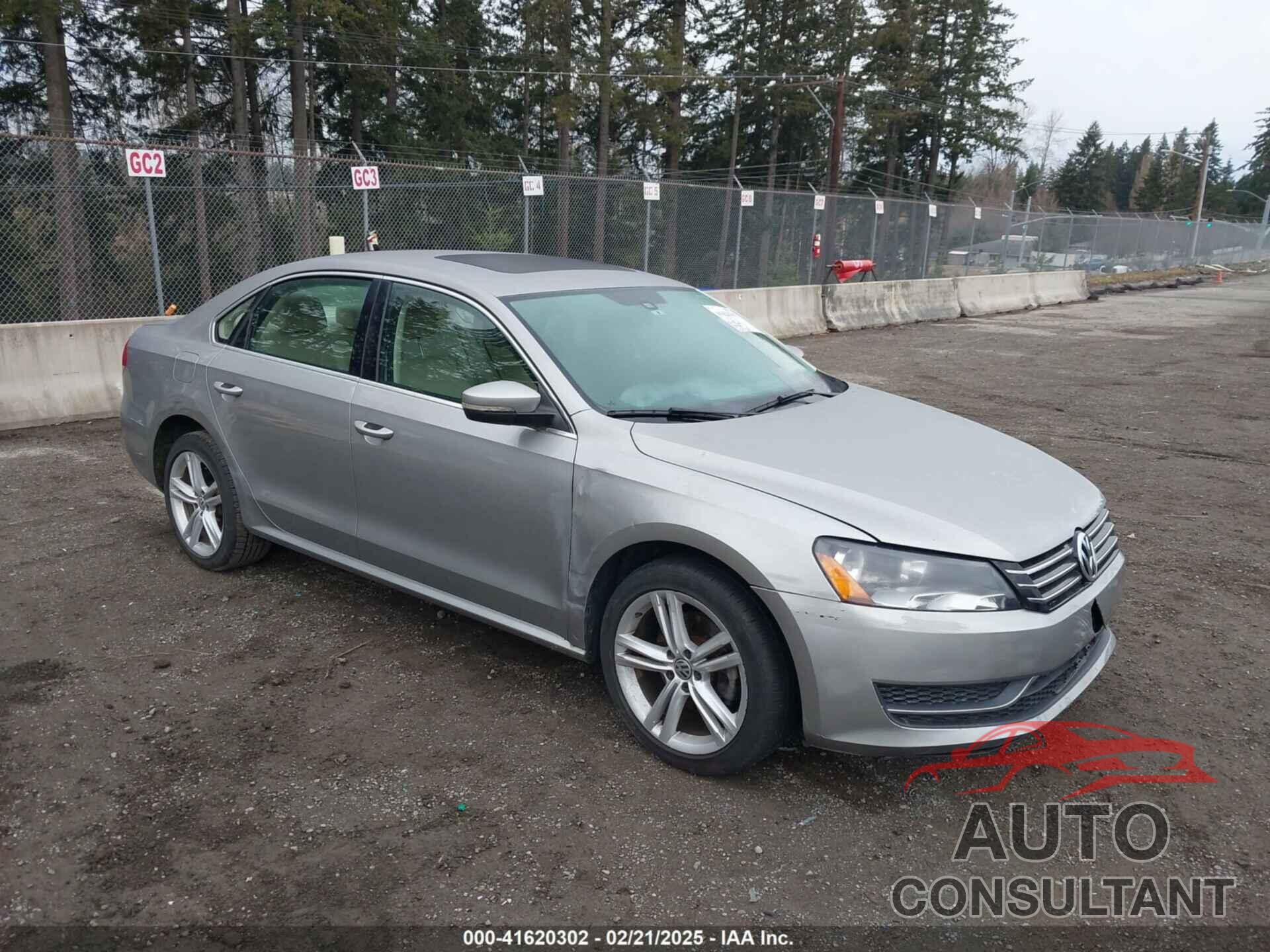 VOLKSWAGEN PASSAT 2014 - 1VWBT7A33EC095500