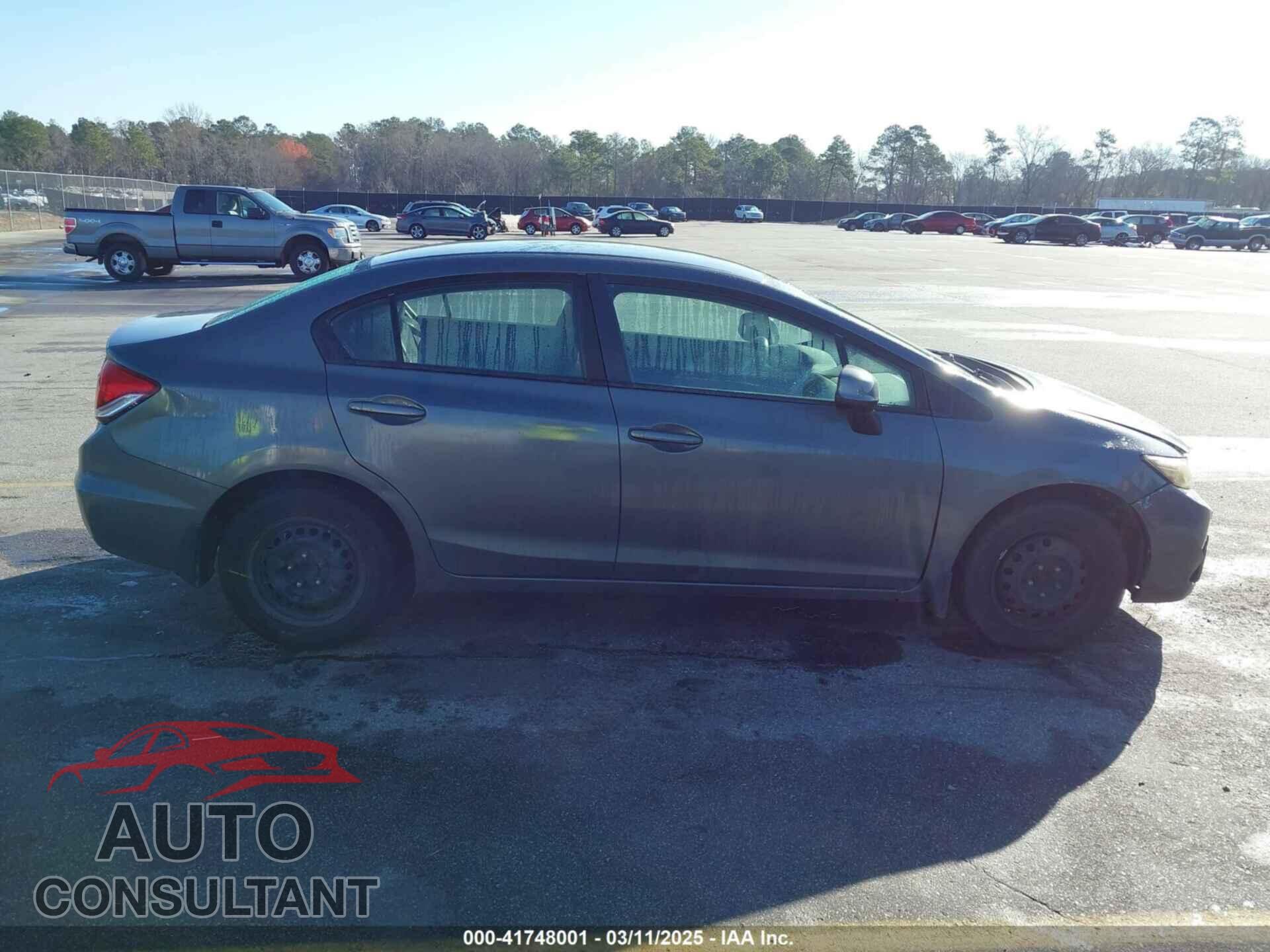 HONDA CIVIC 2013 - 19XFB2F53DE007640