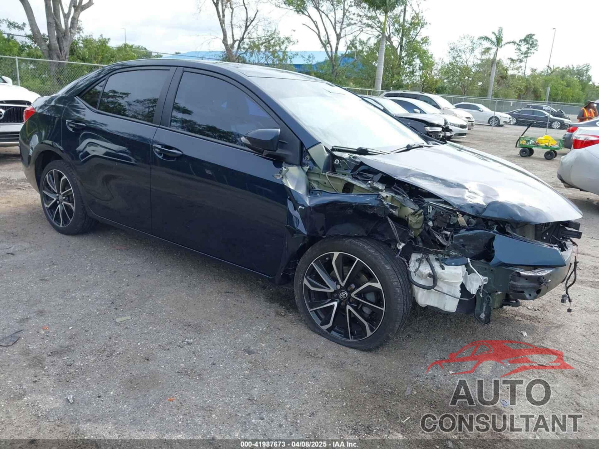 TOYOTA COROLLA 2017 - 2T1BURHE3HC748700