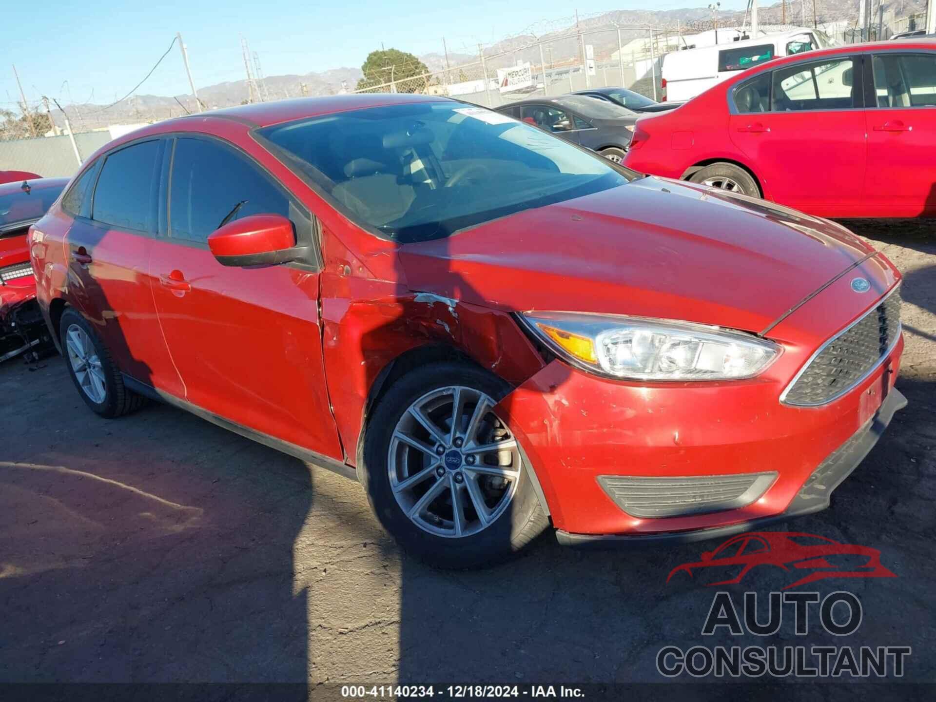 FORD FOCUS 2018 - 1FADP3F21JL303866