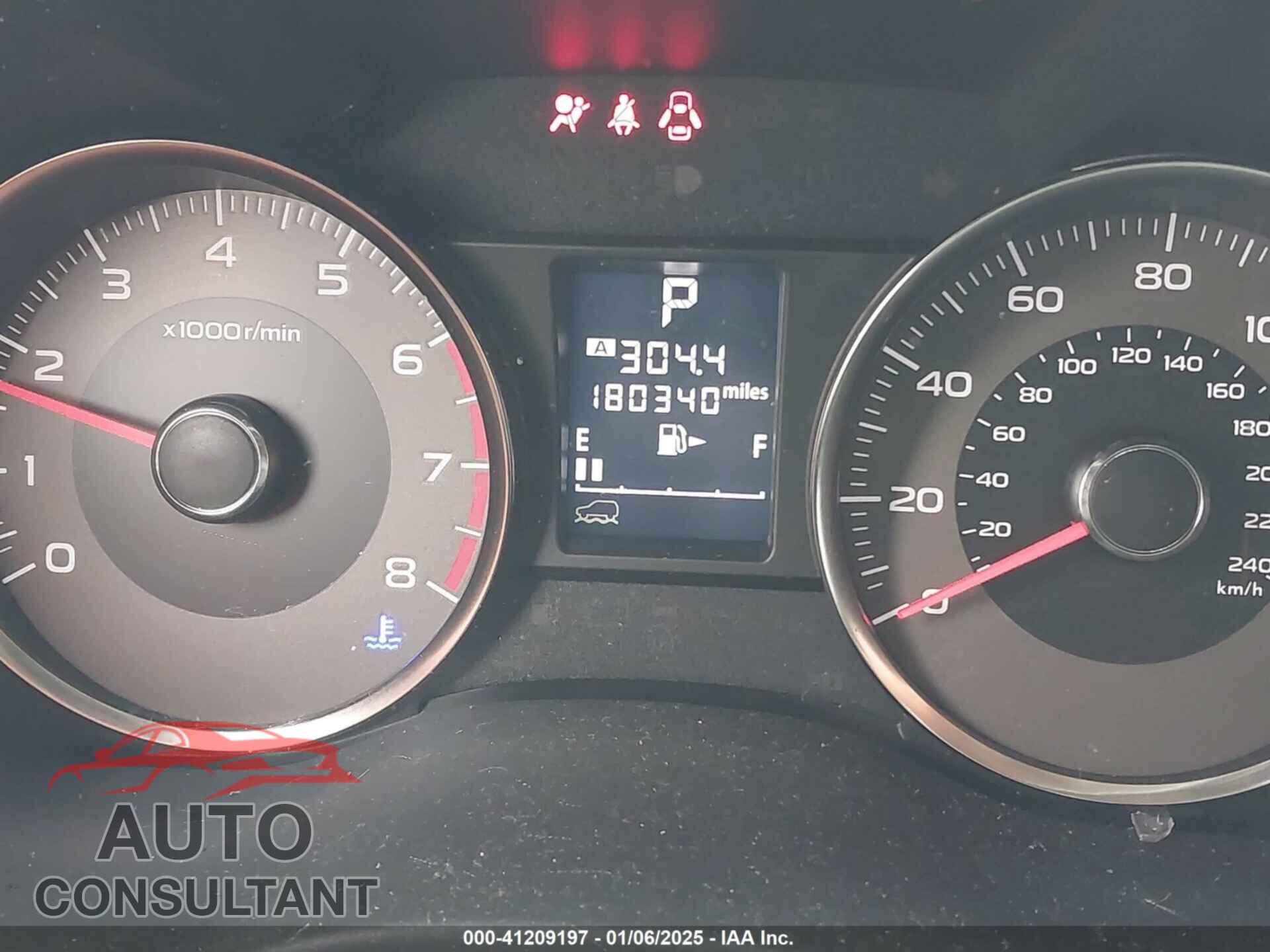 SUBARU FORESTER 2014 - JF2SJAJC8EH429255