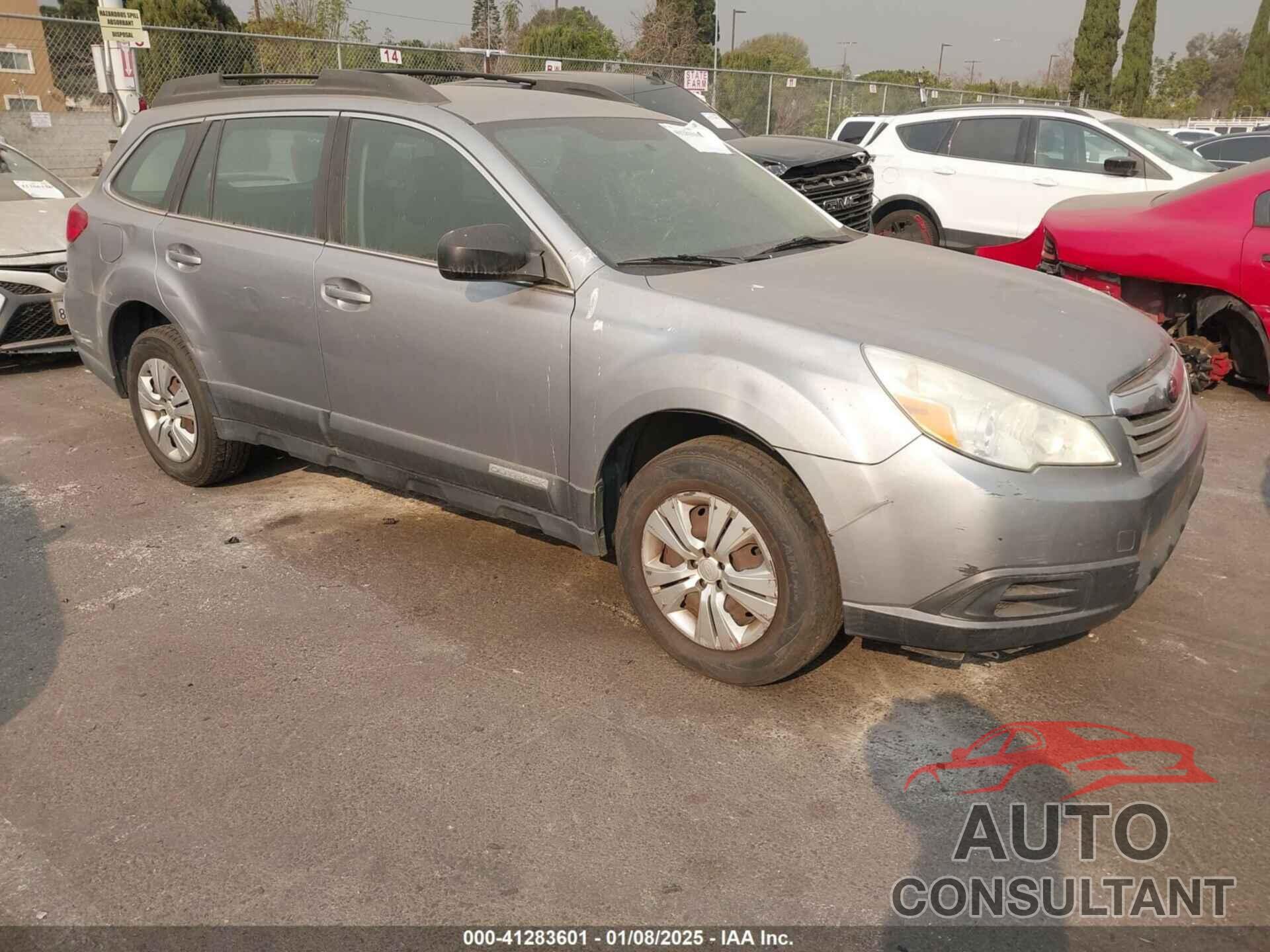 SUBARU OUTBACK 2010 - 4S4BRBAC7A1354091