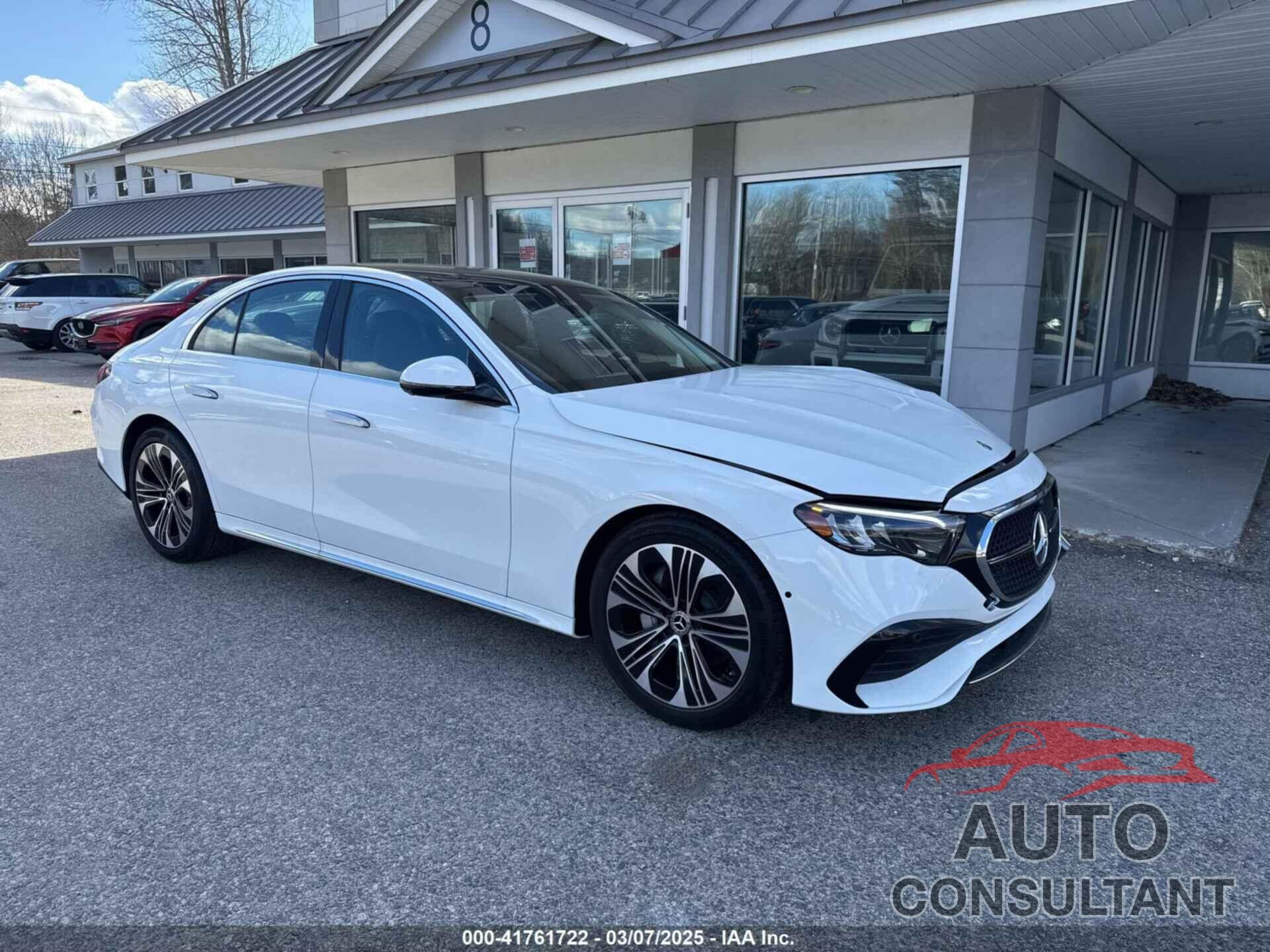 MERCEDES-BENZ E 2025 - W1KLF4HB9SA111397