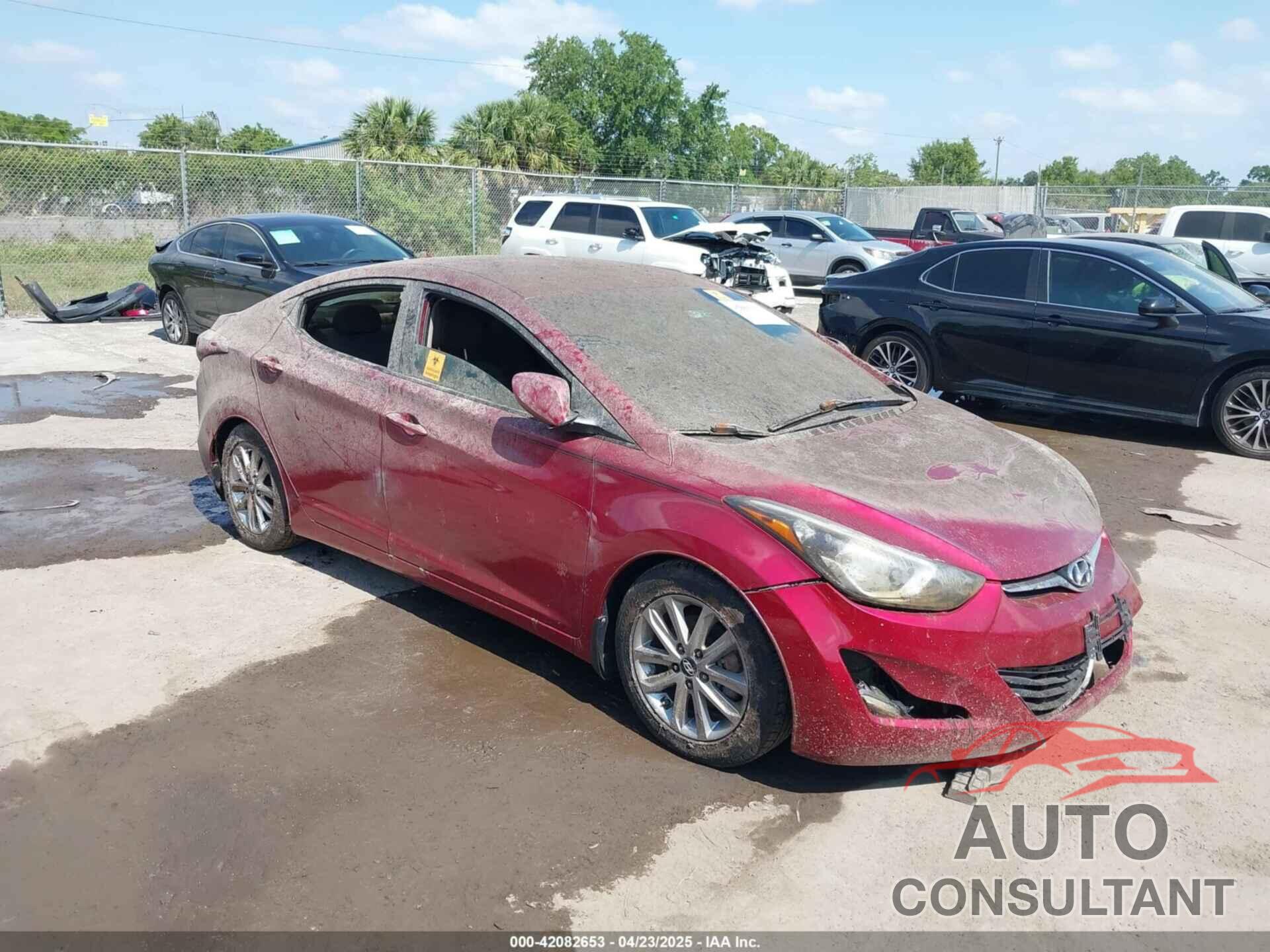 HYUNDAI ELANTRA 2015 - 5NPDH4AE1FH599305