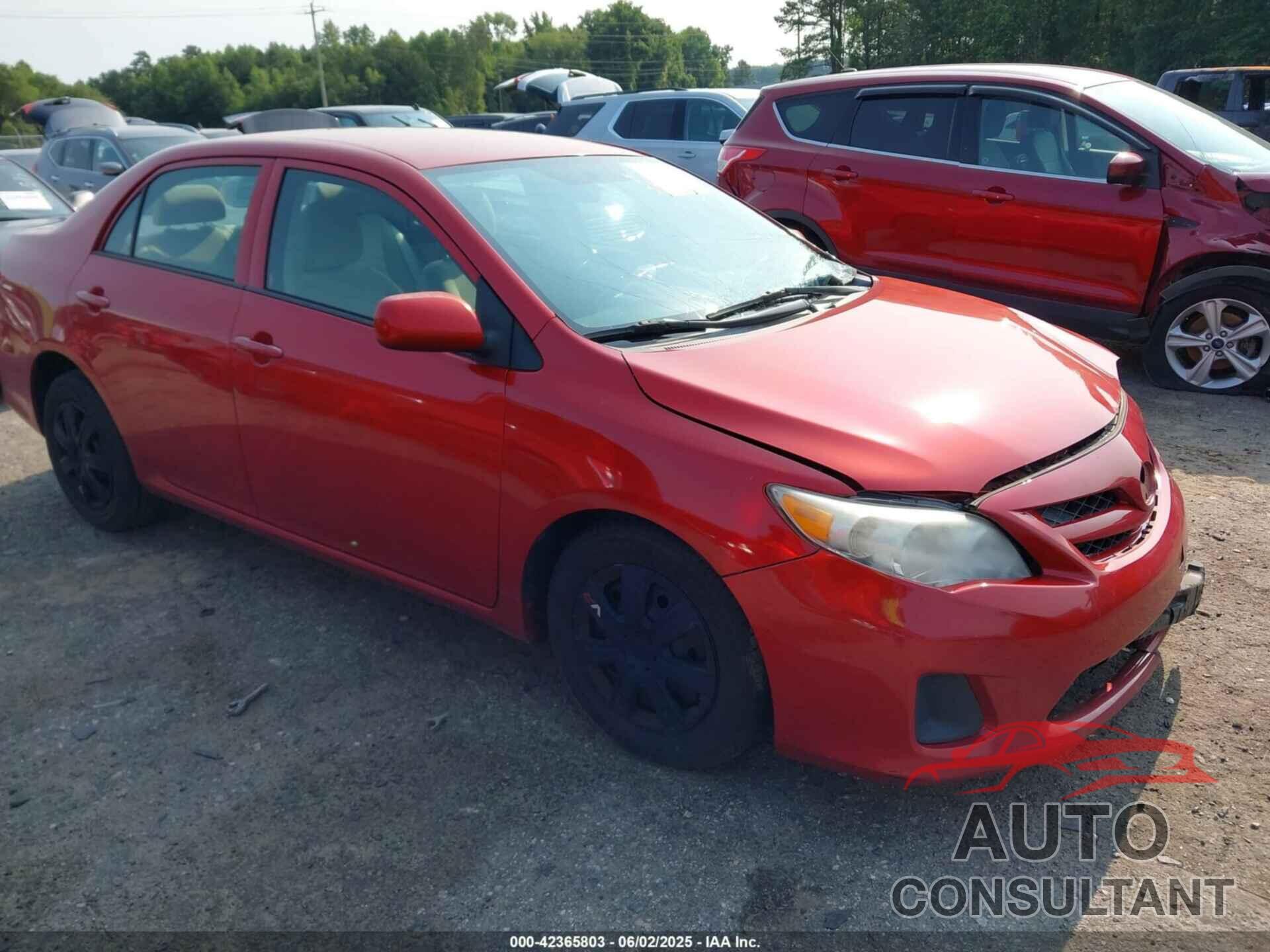 TOYOTA COROLLA 2013 - 5YFBU4EE9DP203618