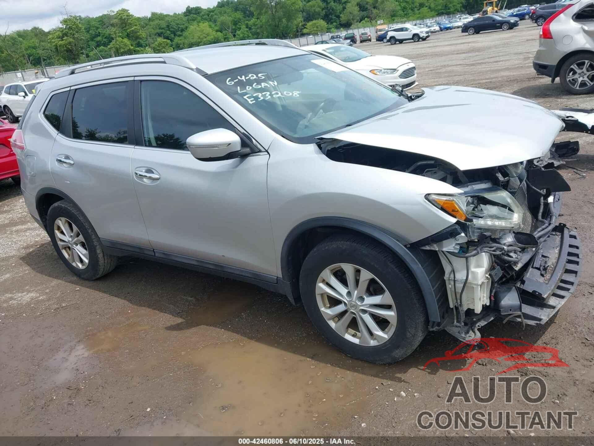 NISSAN ROGUE 2015 - 5N1AT2MV7FC769630