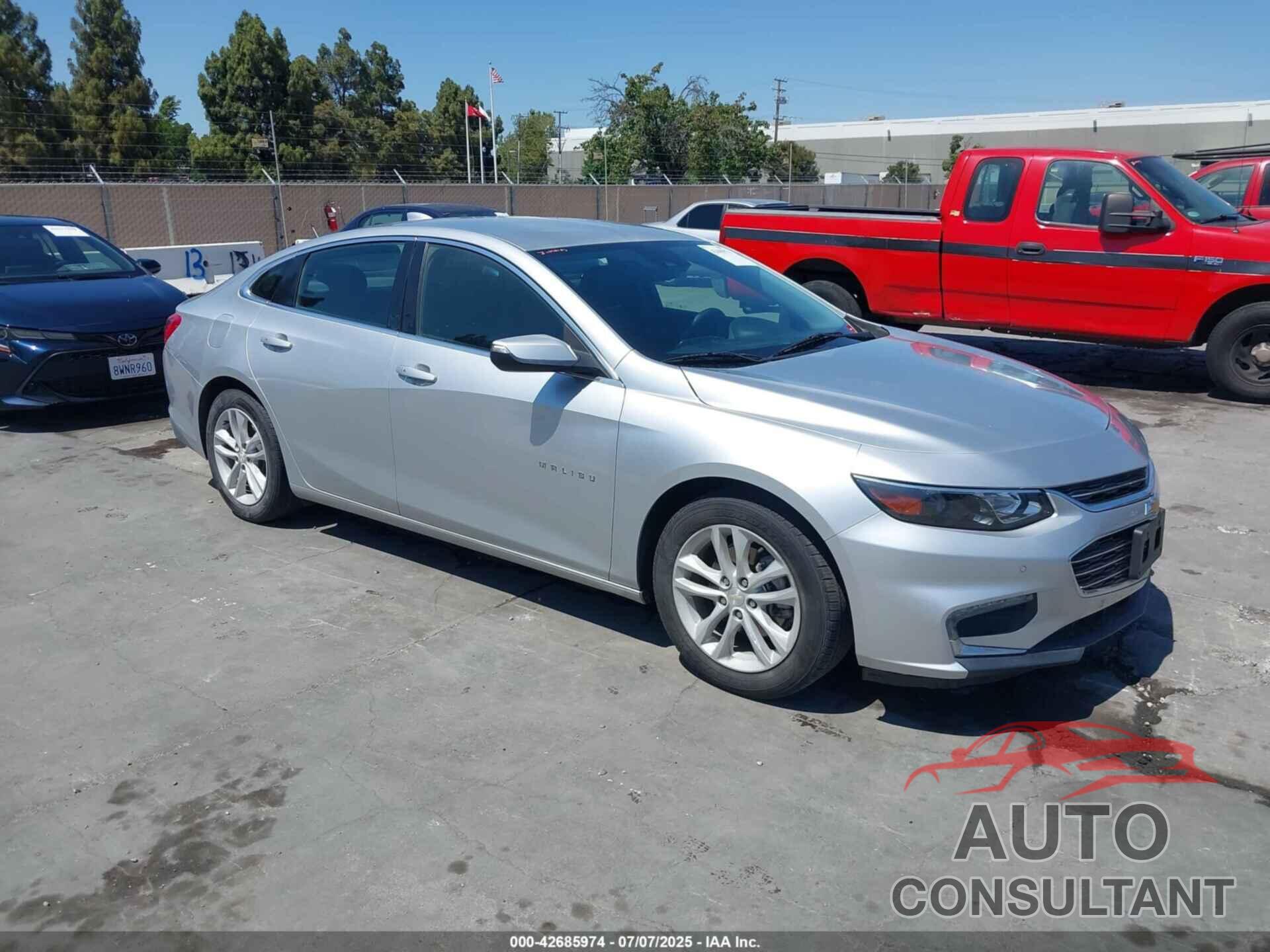 CHEVROLET MALIBU HYBRID 2016 - 1G1ZJ5SU7GF357905