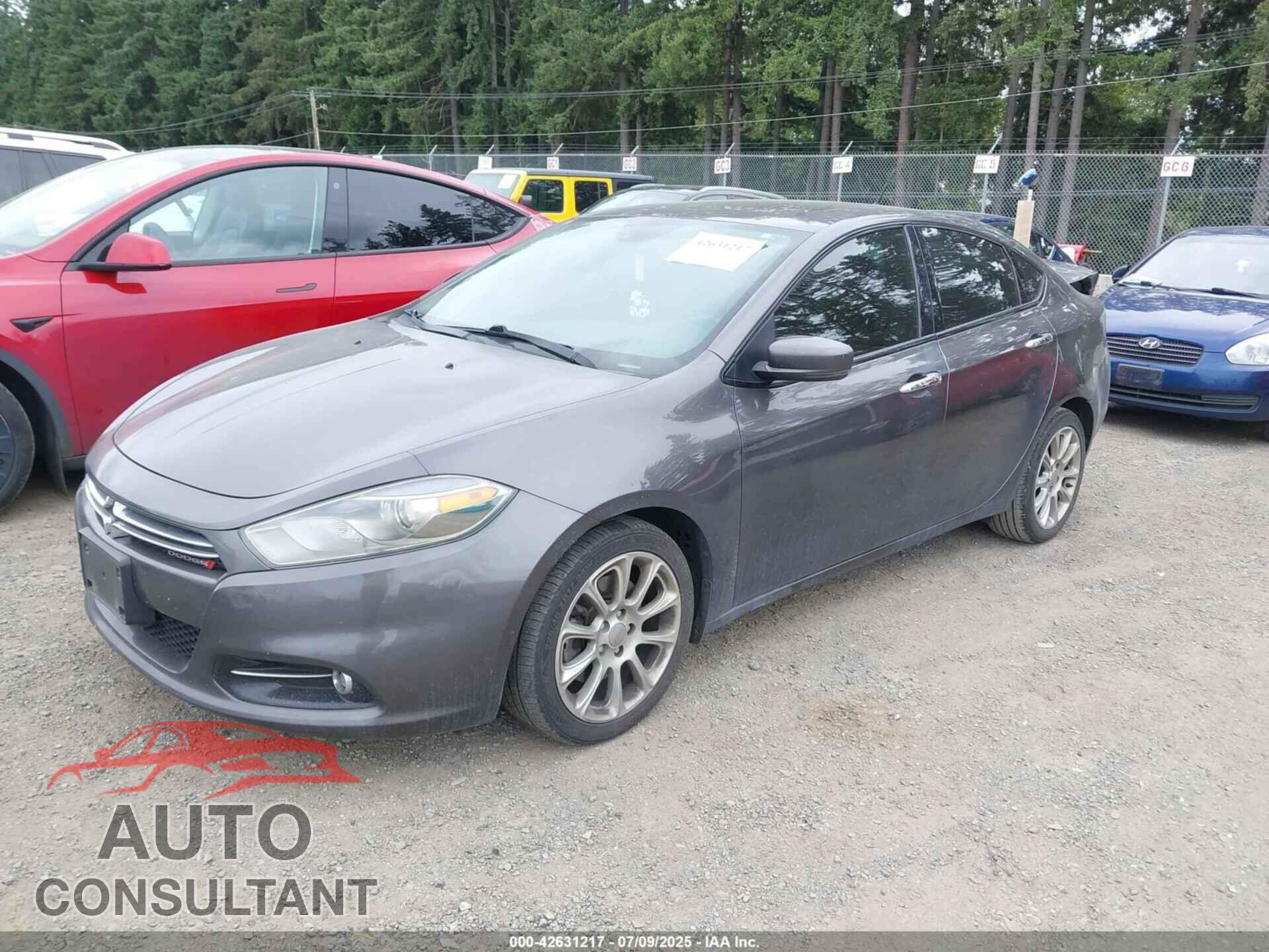 DODGE DART 2014 - 1C3CDFCB4ED894705