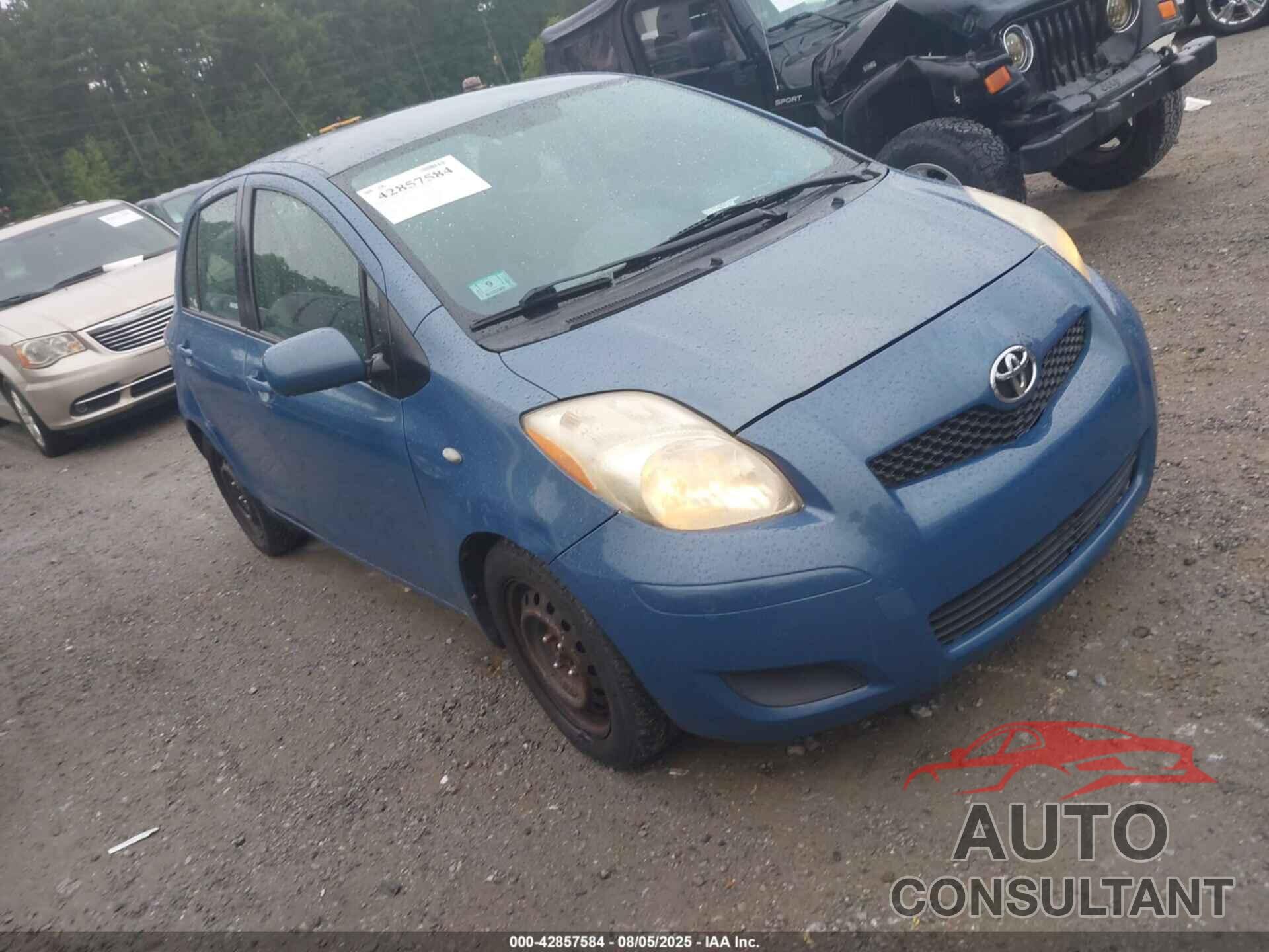 TOYOTA YARIS 2009 - JTDKT903795228057