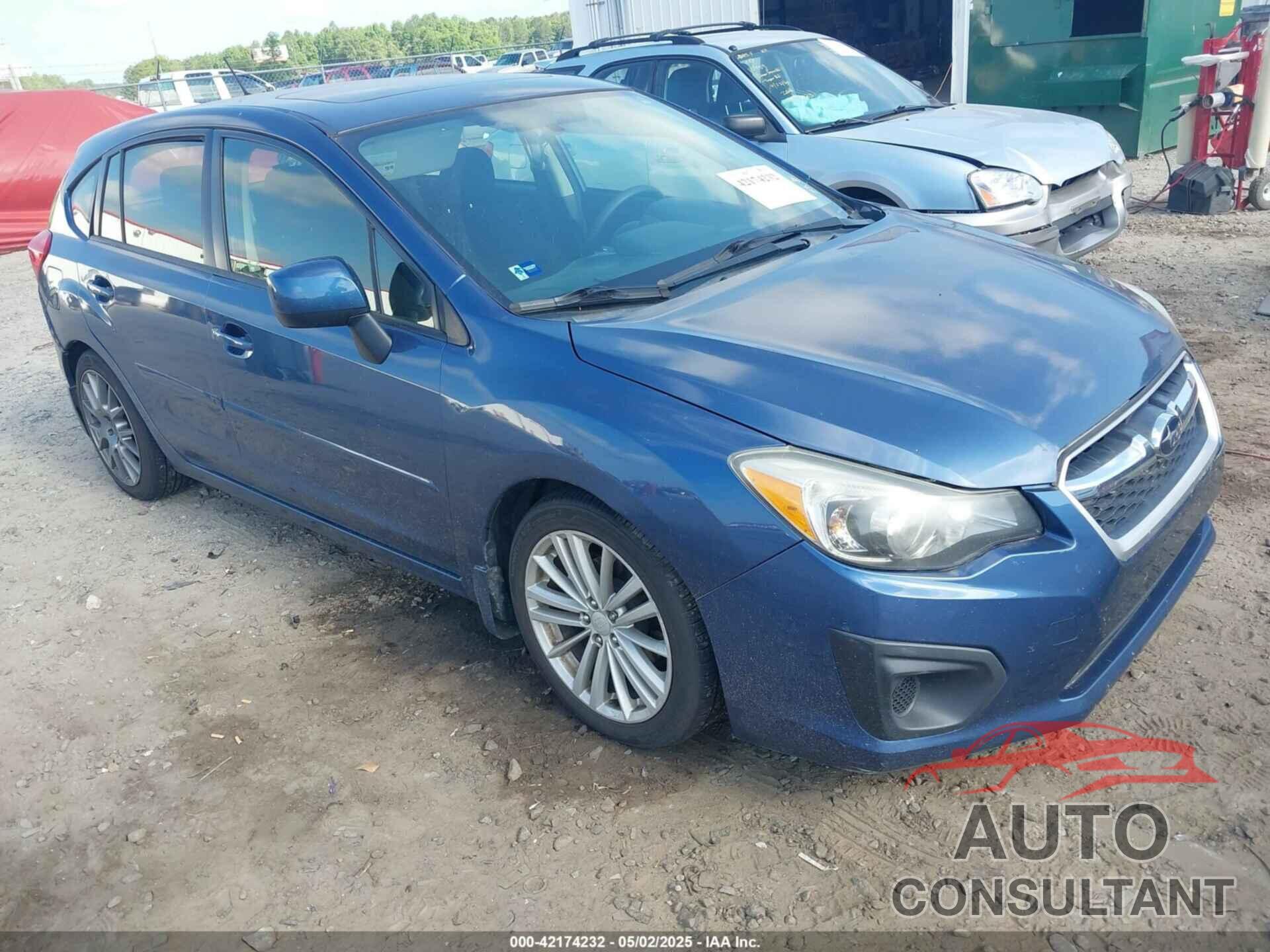SUBARU IMPREZA 2013 - JF1GPAD66DH207245