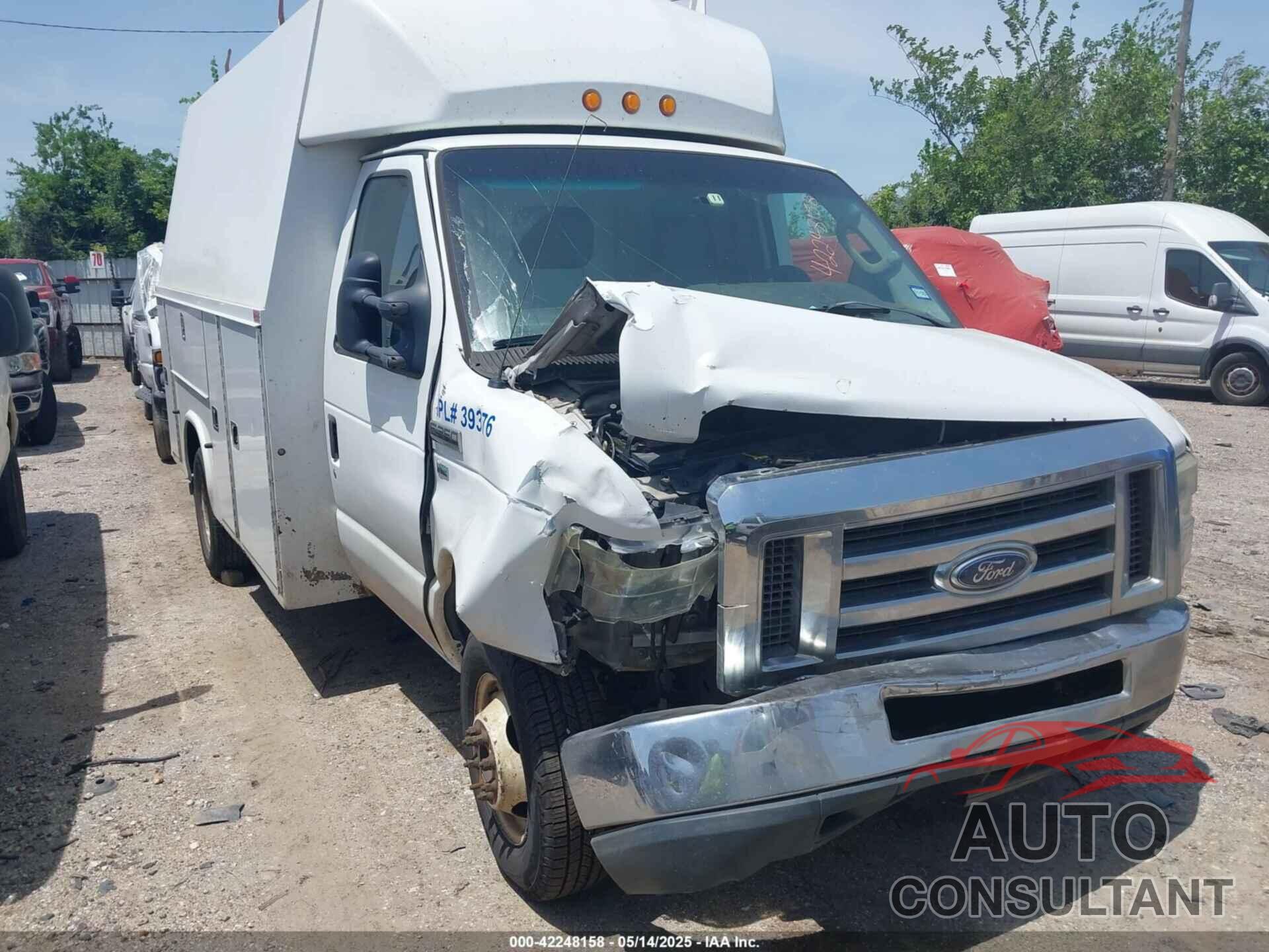 FORD E-350 CUTAWAY 2012 - 1FDWE3FL3CDA02509
