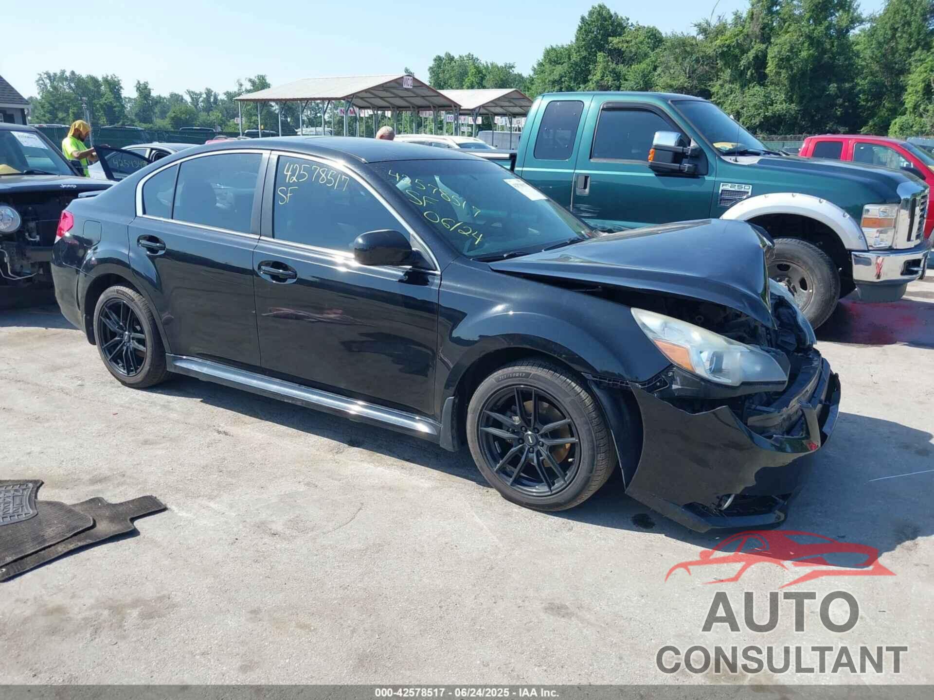 SUBARU LEGACY 2014 - 4S3BMBM61E3032212