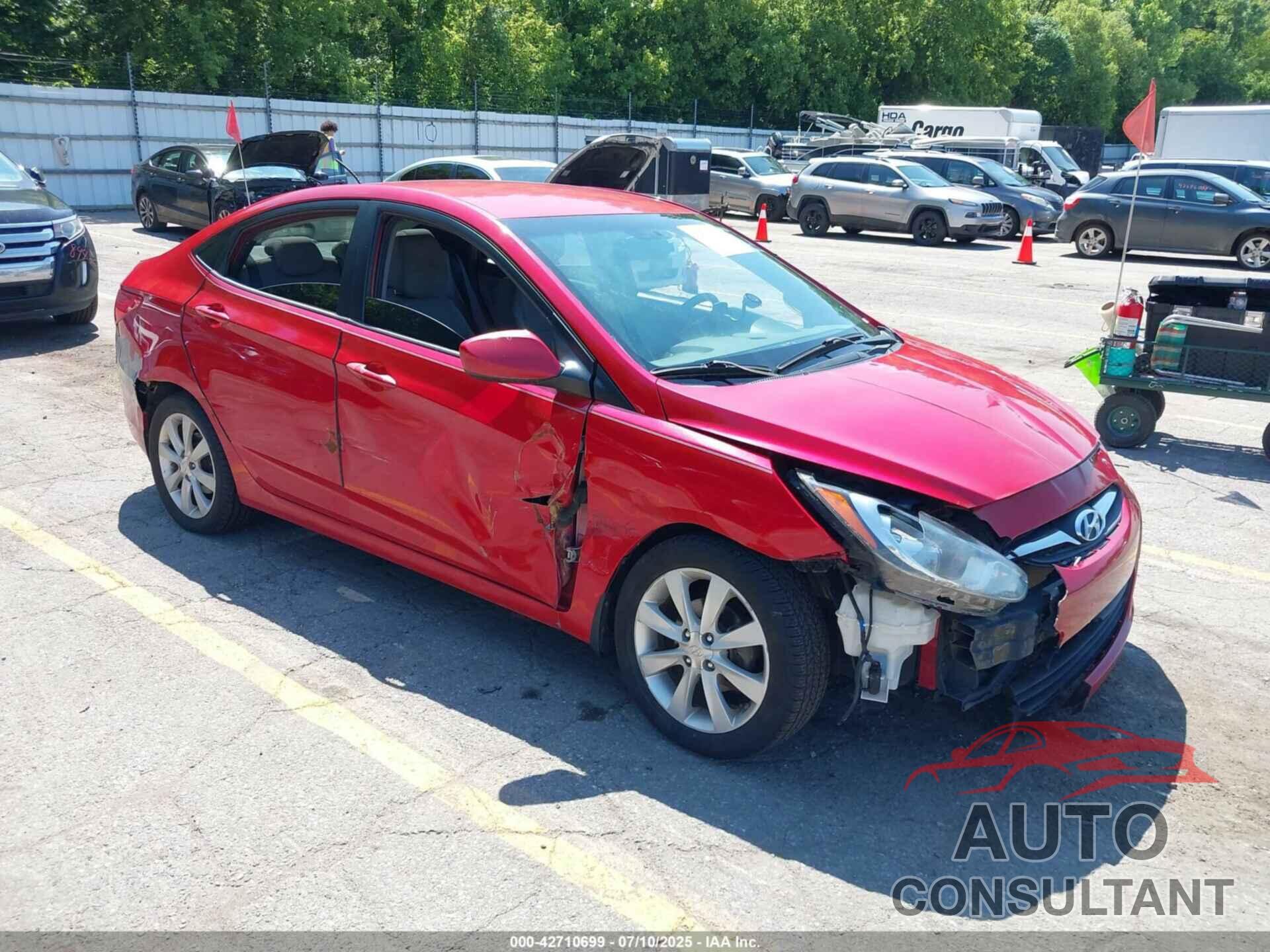 HYUNDAI ACCENT 2012 - KMHCU4AE3CU118264