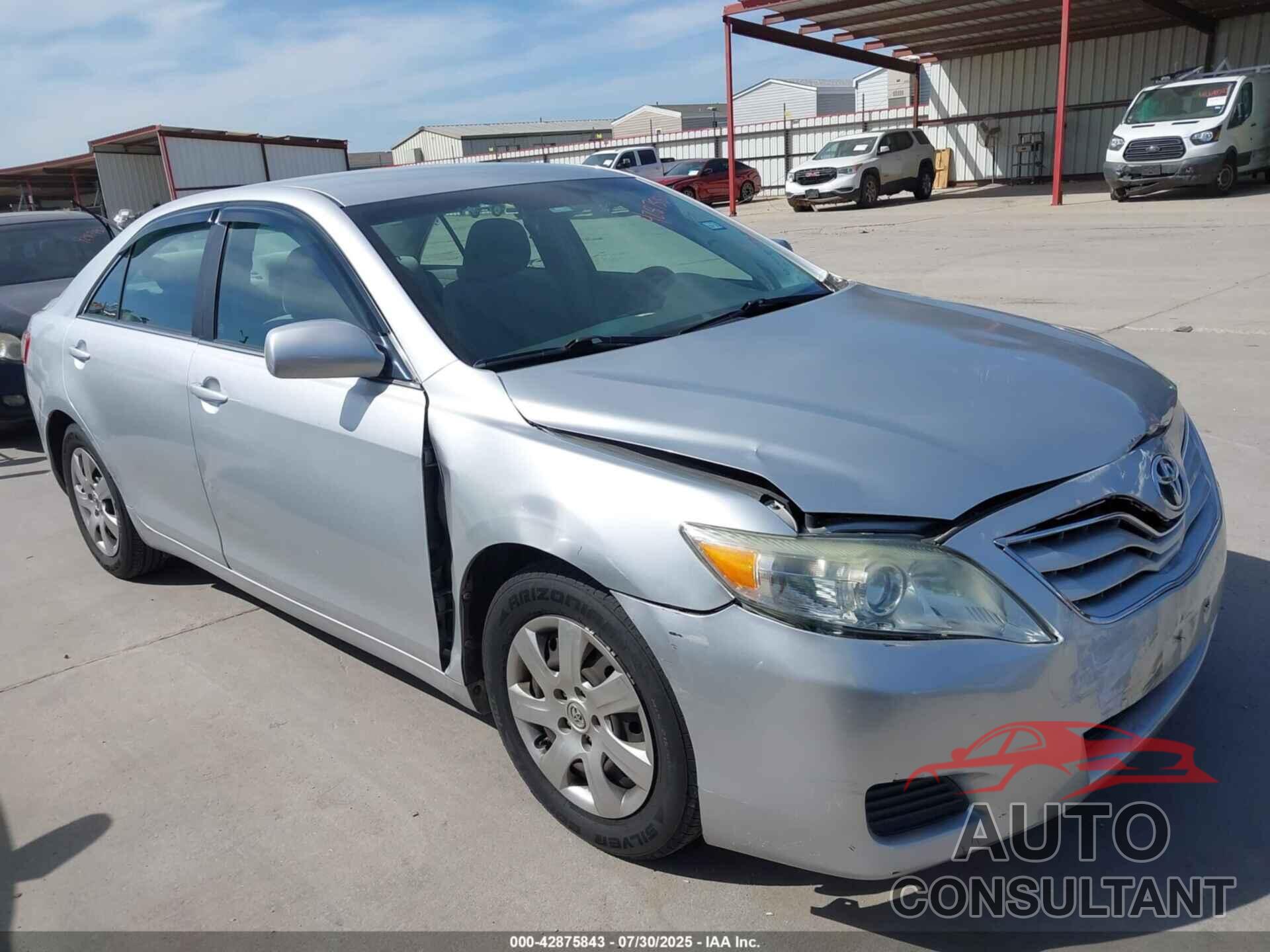 TOYOTA CAMRY 2010 - 4T1BF3EK4AU051512