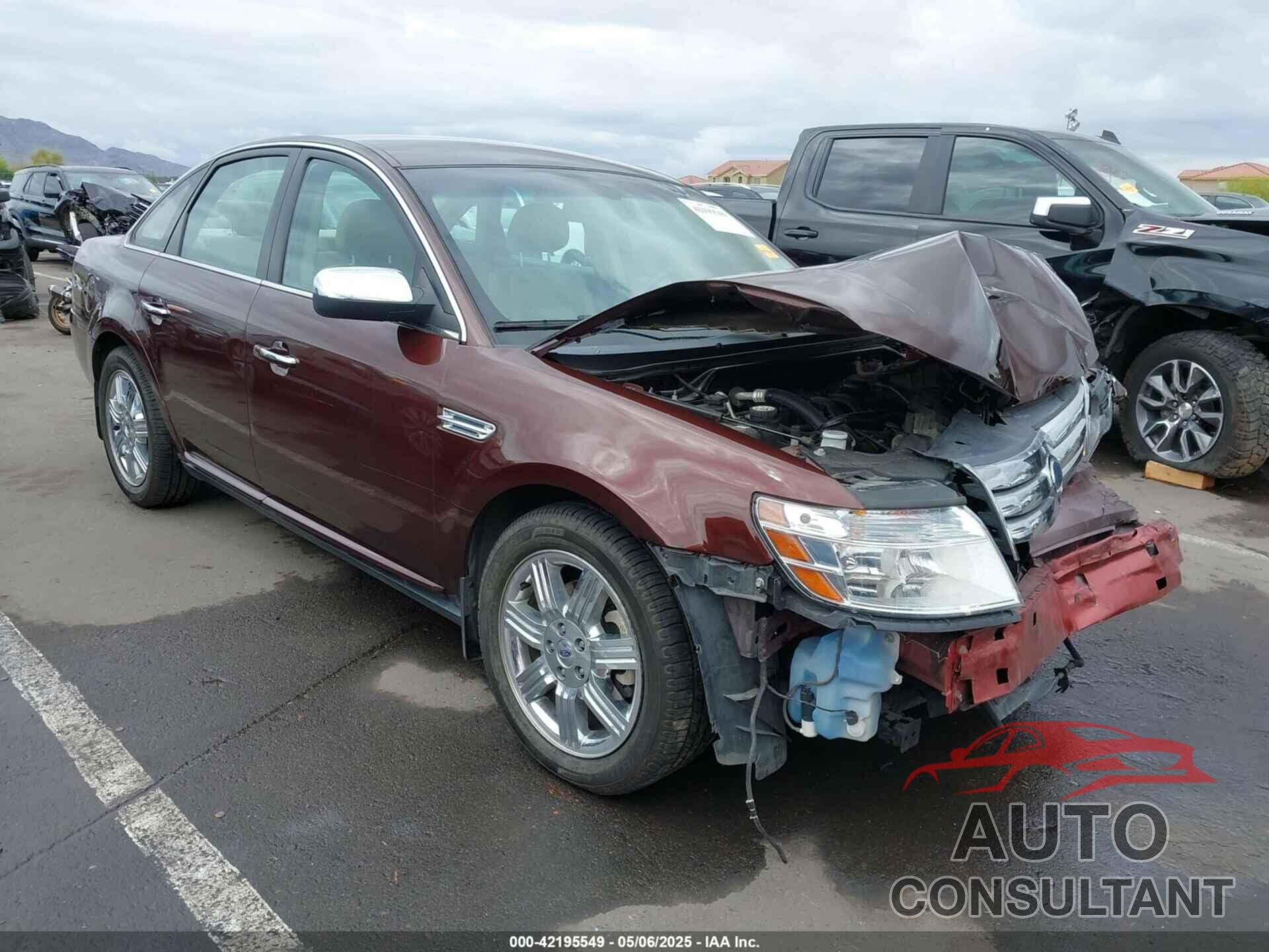 FORD TAURUS 2009 - 1FAHP25W59G115291