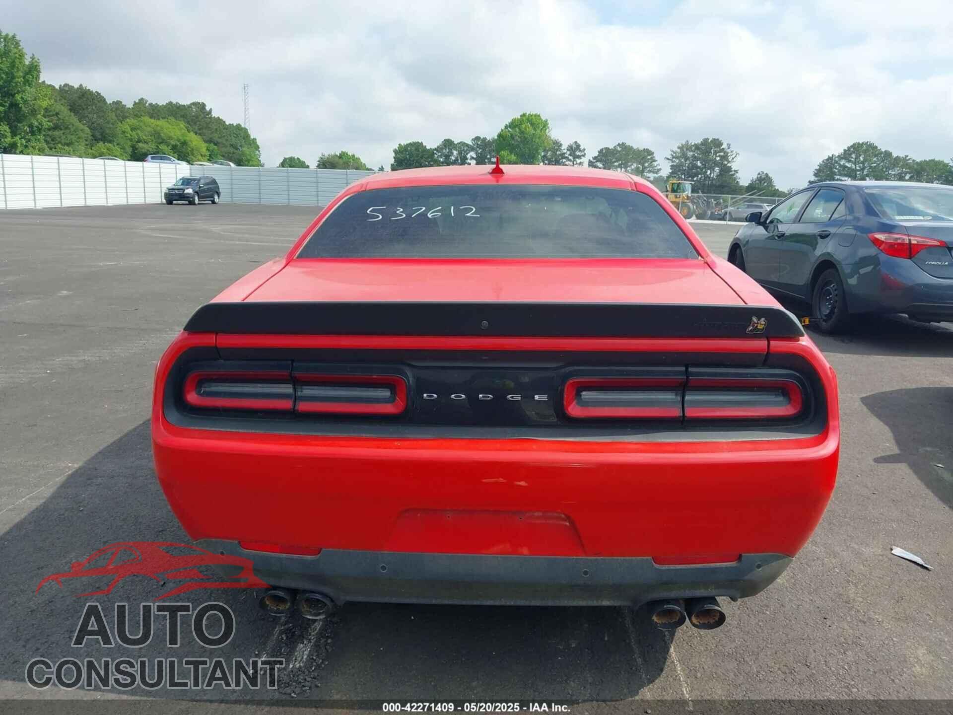 DODGE CHALLENGER 2021 - 2C3CDZFJ2MH537612