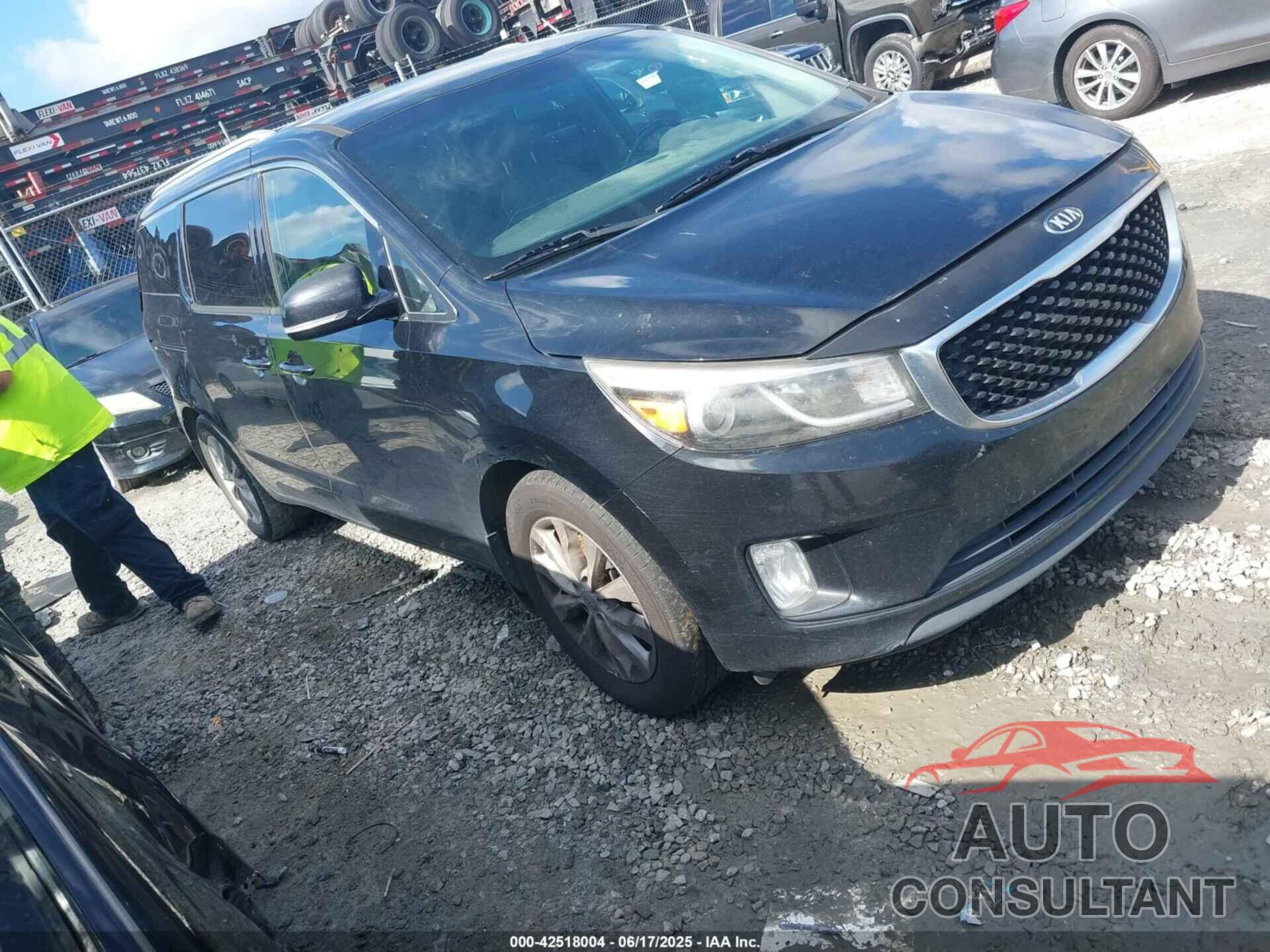 KIA SEDONA 2016 - KNDMC5C13G6099477