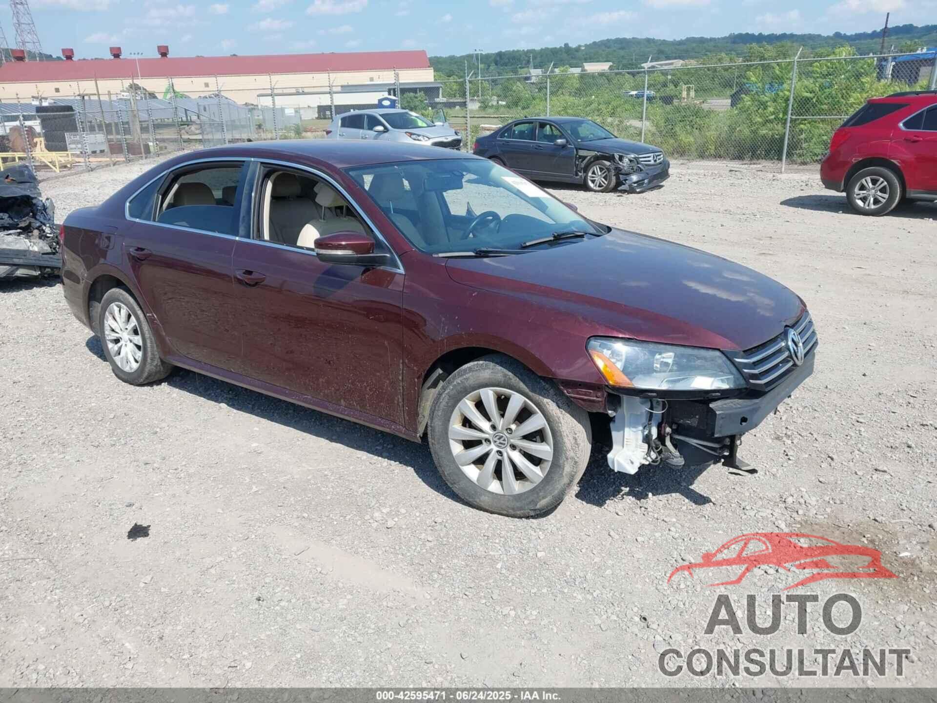 VOLKSWAGEN PASSAT 2014 - 1VWBT7A39EC030523