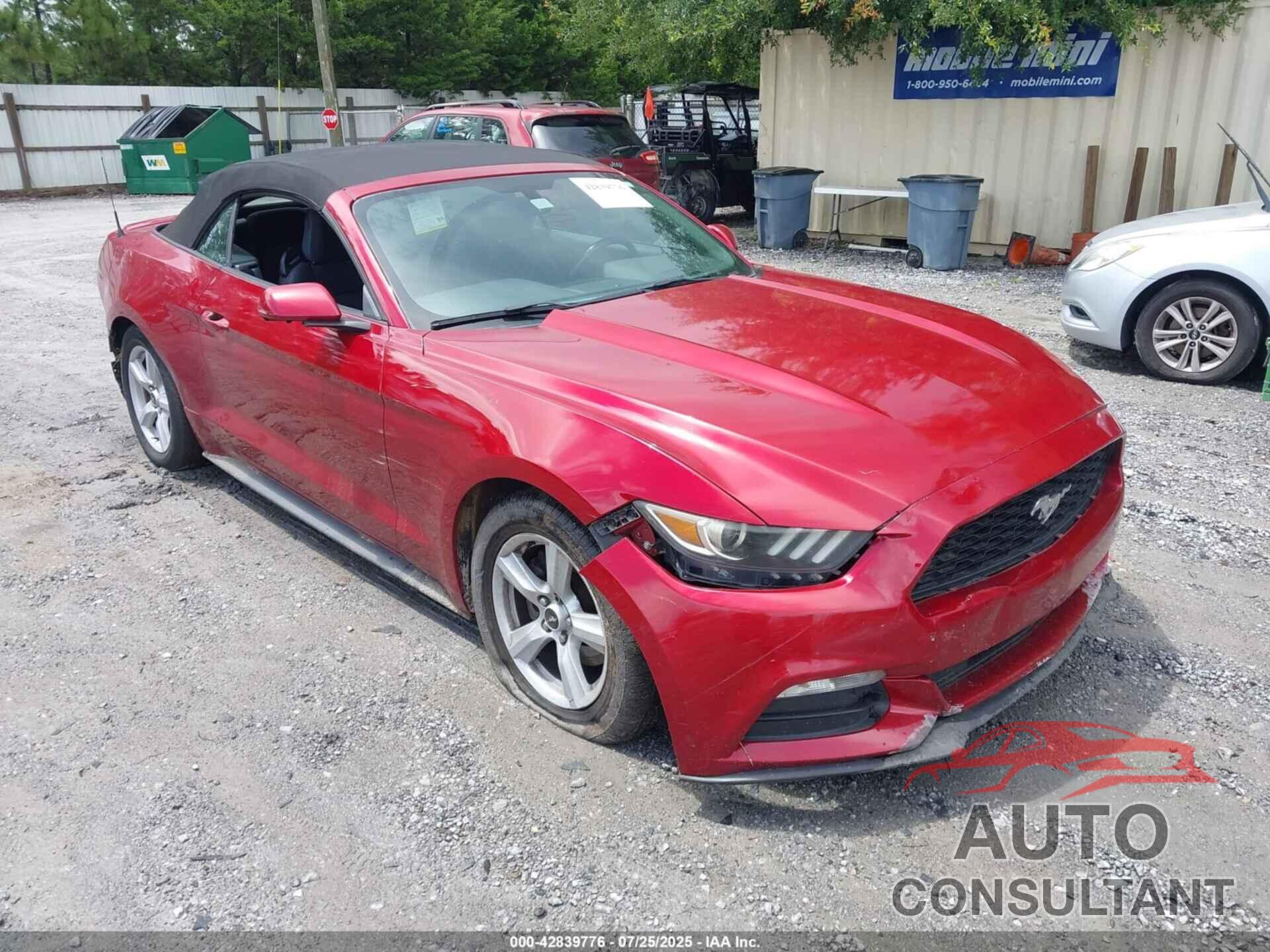 FORD MUSTANG 2016 - 1FATP8EM4G5280088