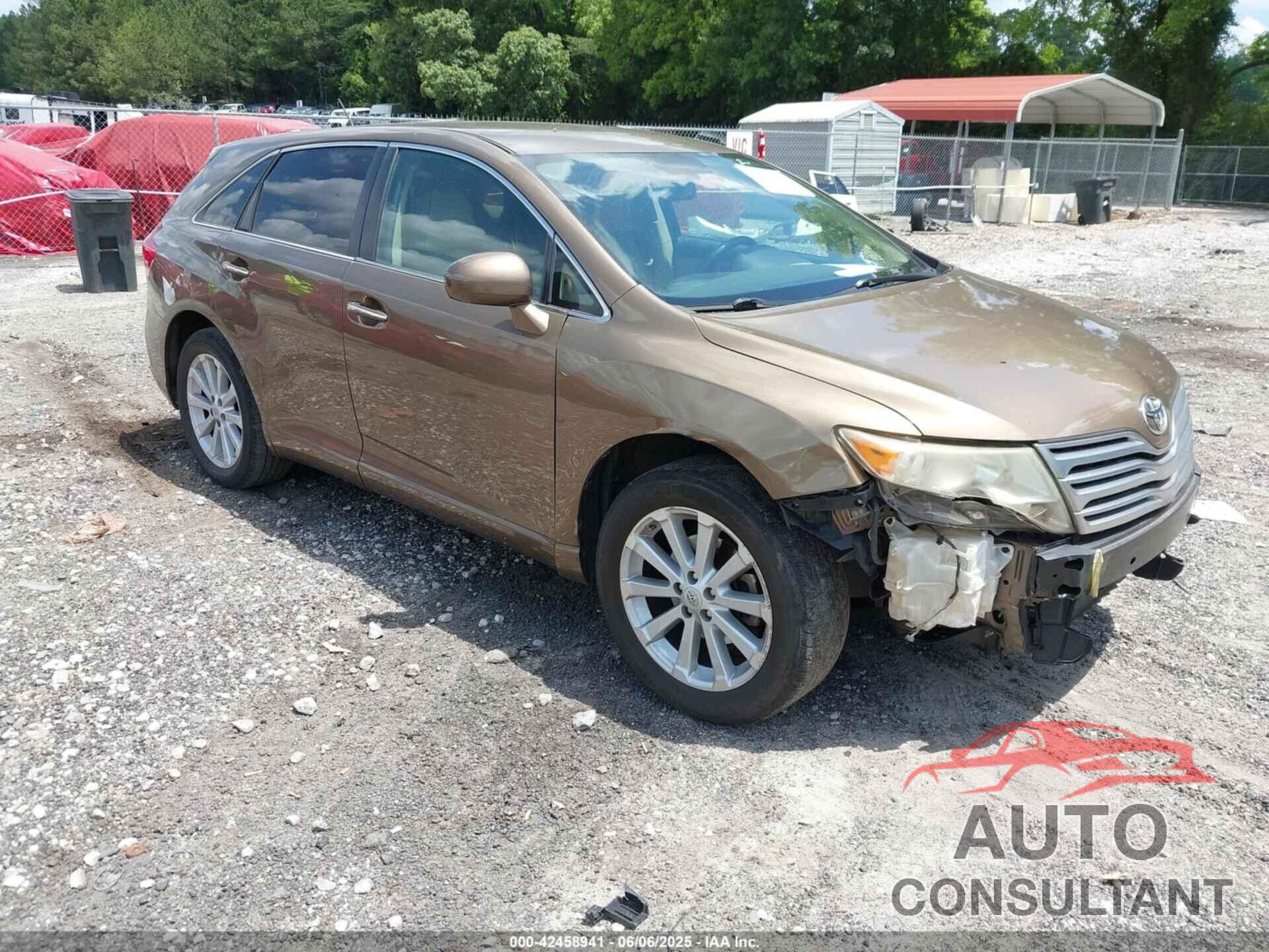 TOYOTA VENZA 2009 - 4T3ZE11A49U009394