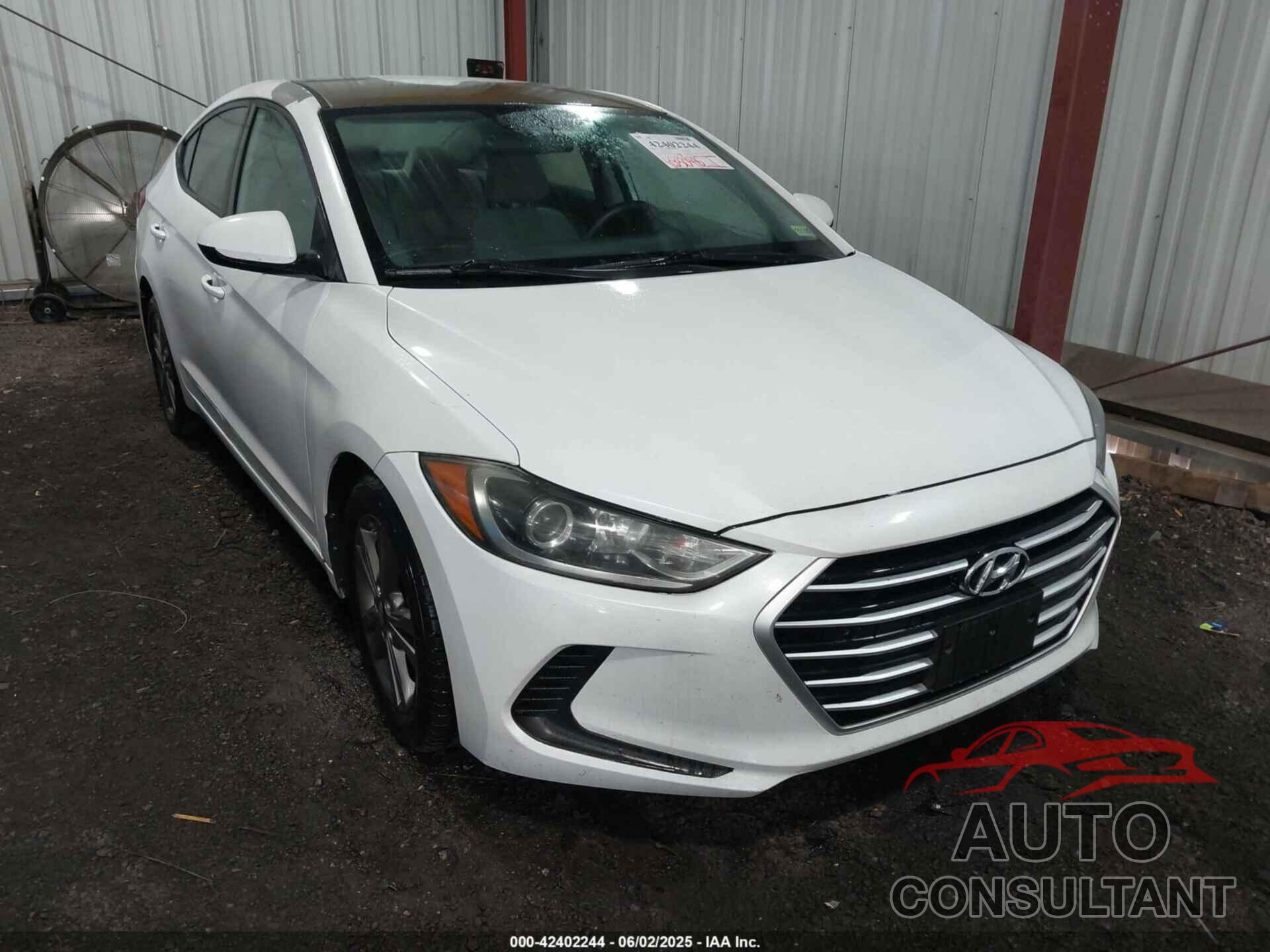 HYUNDAI ELANTRA 2017 - 5NPD84LF6HH054211