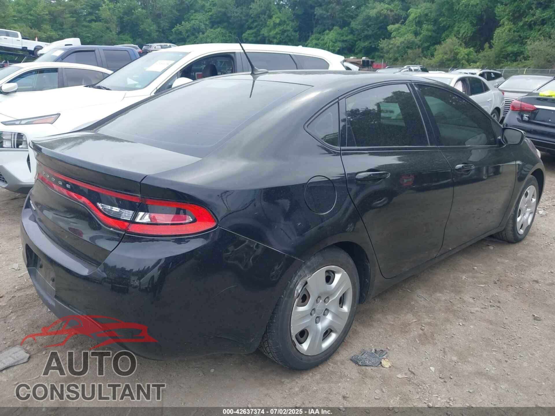 DODGE DART 2015 - 1C3CDFAA5FD141227
