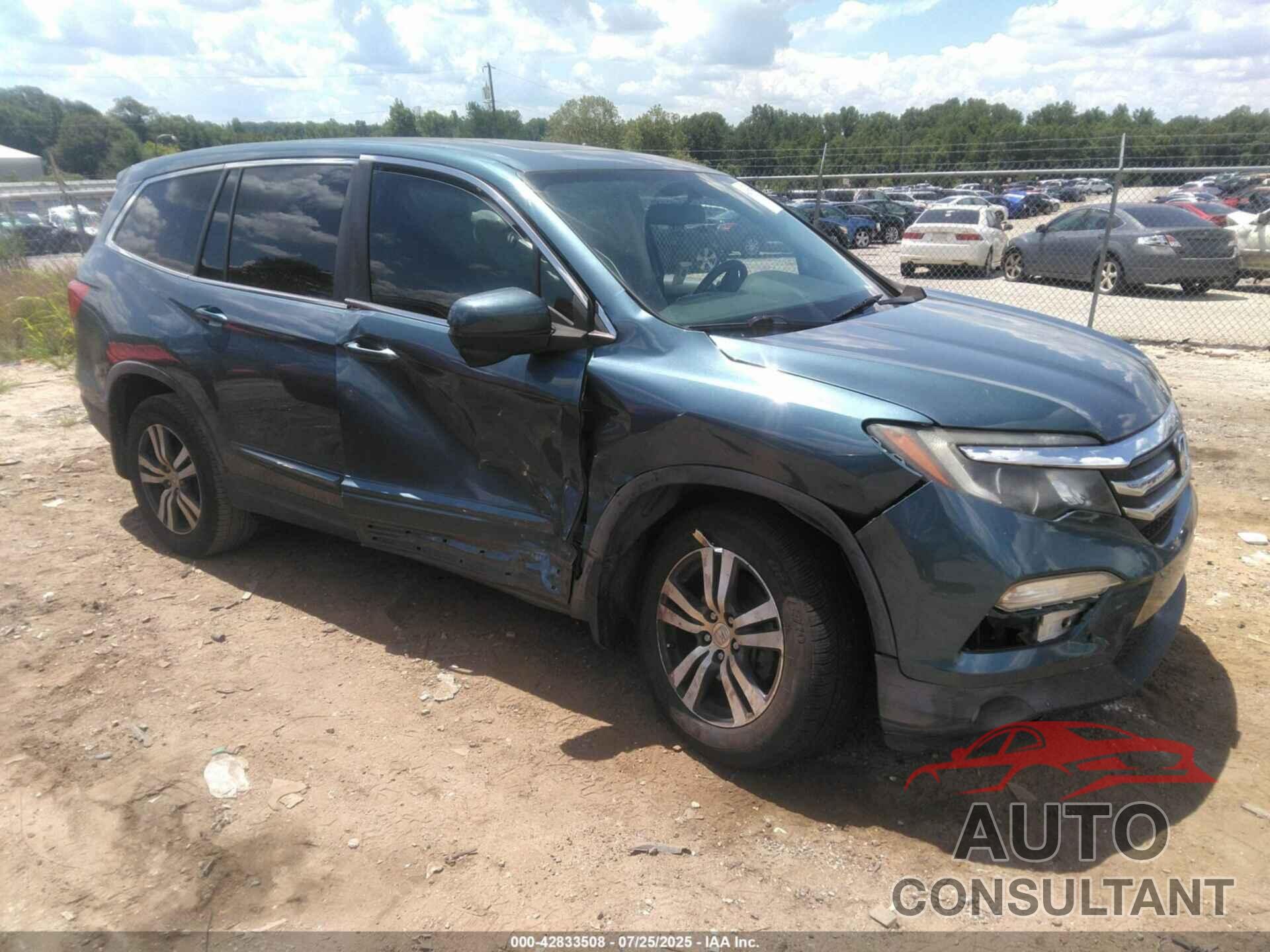 HONDA PILOT 2016 - 5FNYF5H5XGB032206