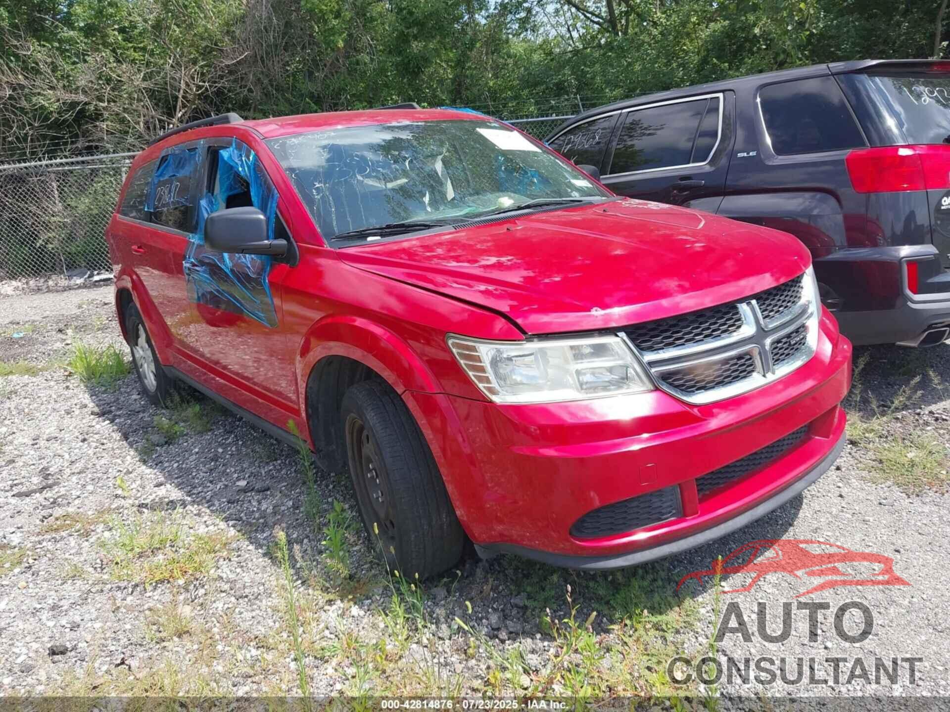 DODGE JOURNEY 2014 - 3C4PDCAB1ET238647