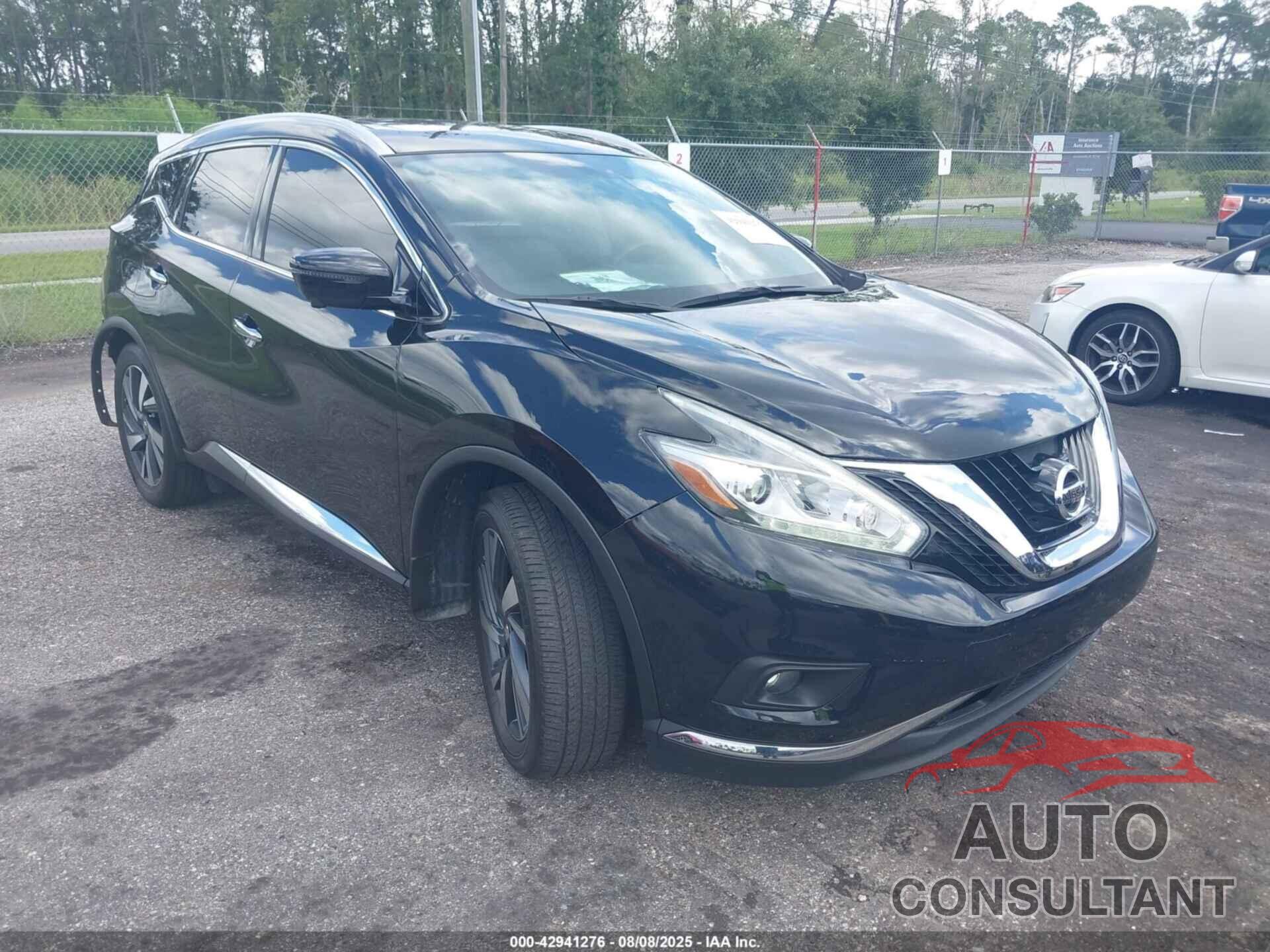 NISSAN MURANO 2018 - 5N1AZ2MG2JN122906
