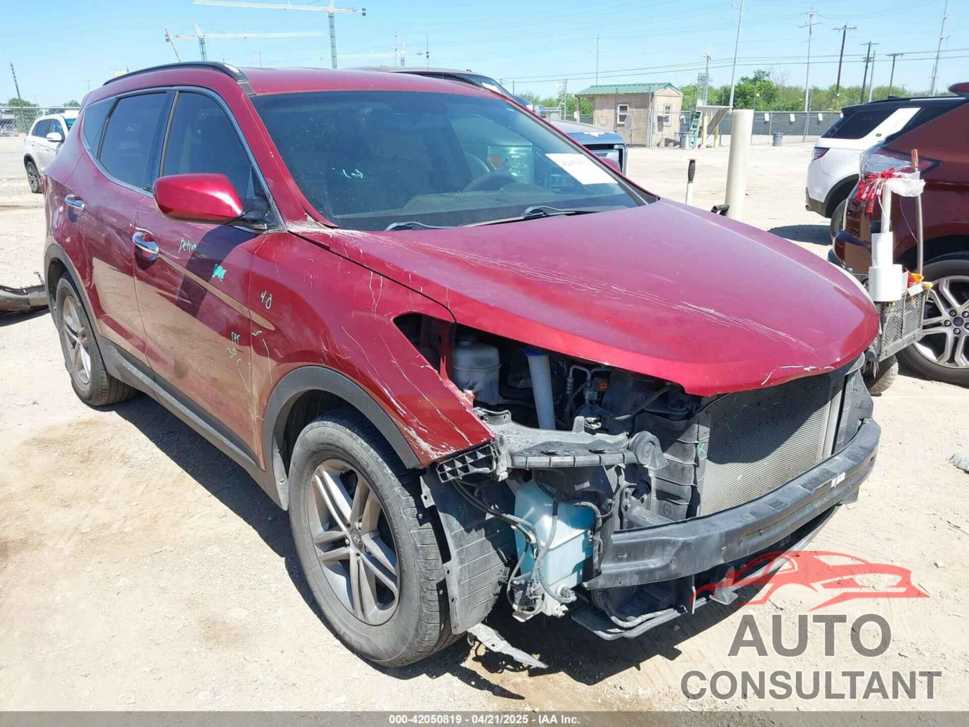 HYUNDAI SANTA FE SPORT 2017 - 5XYZU3LB8HG430195