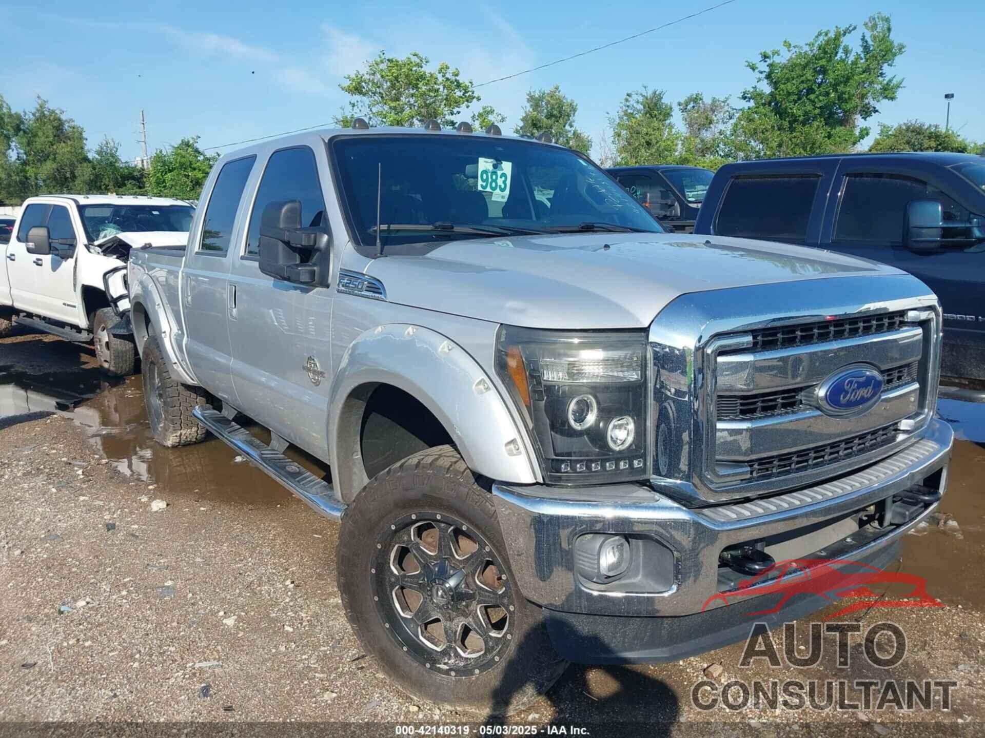 FORD F-250 2013 - 1FT7W2BT2DEA63206