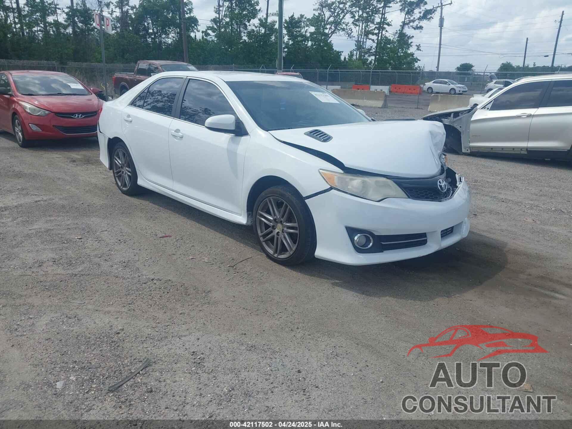 TOYOTA CAMRY 2012 - 4T1BF1FK0CU540687