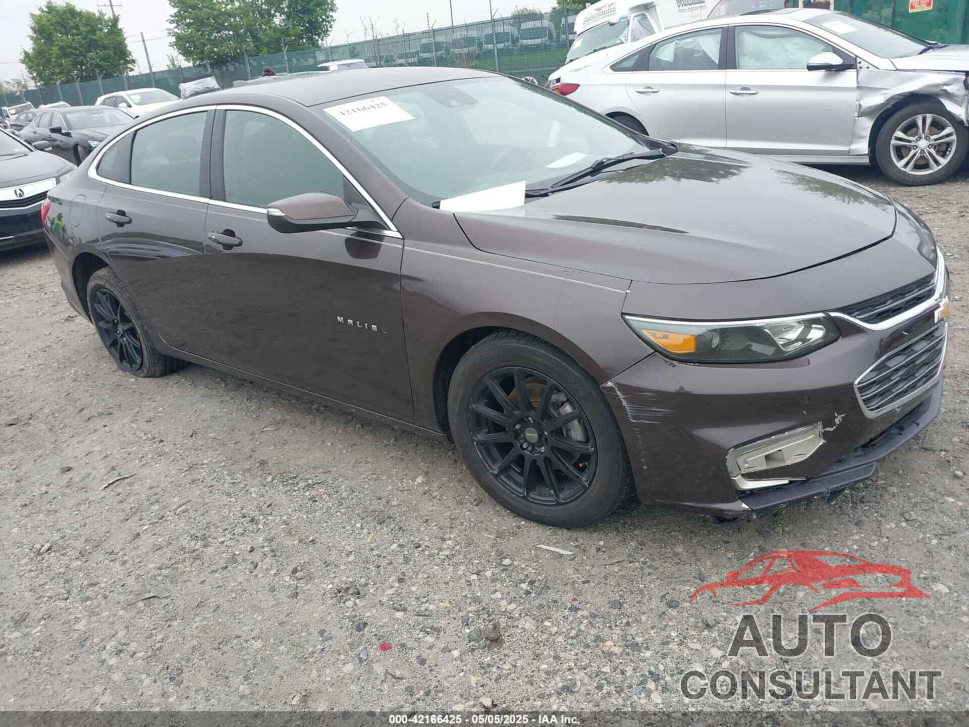 CHEVROLET MALIBU 2016 - 1G1ZE5STXGF180486