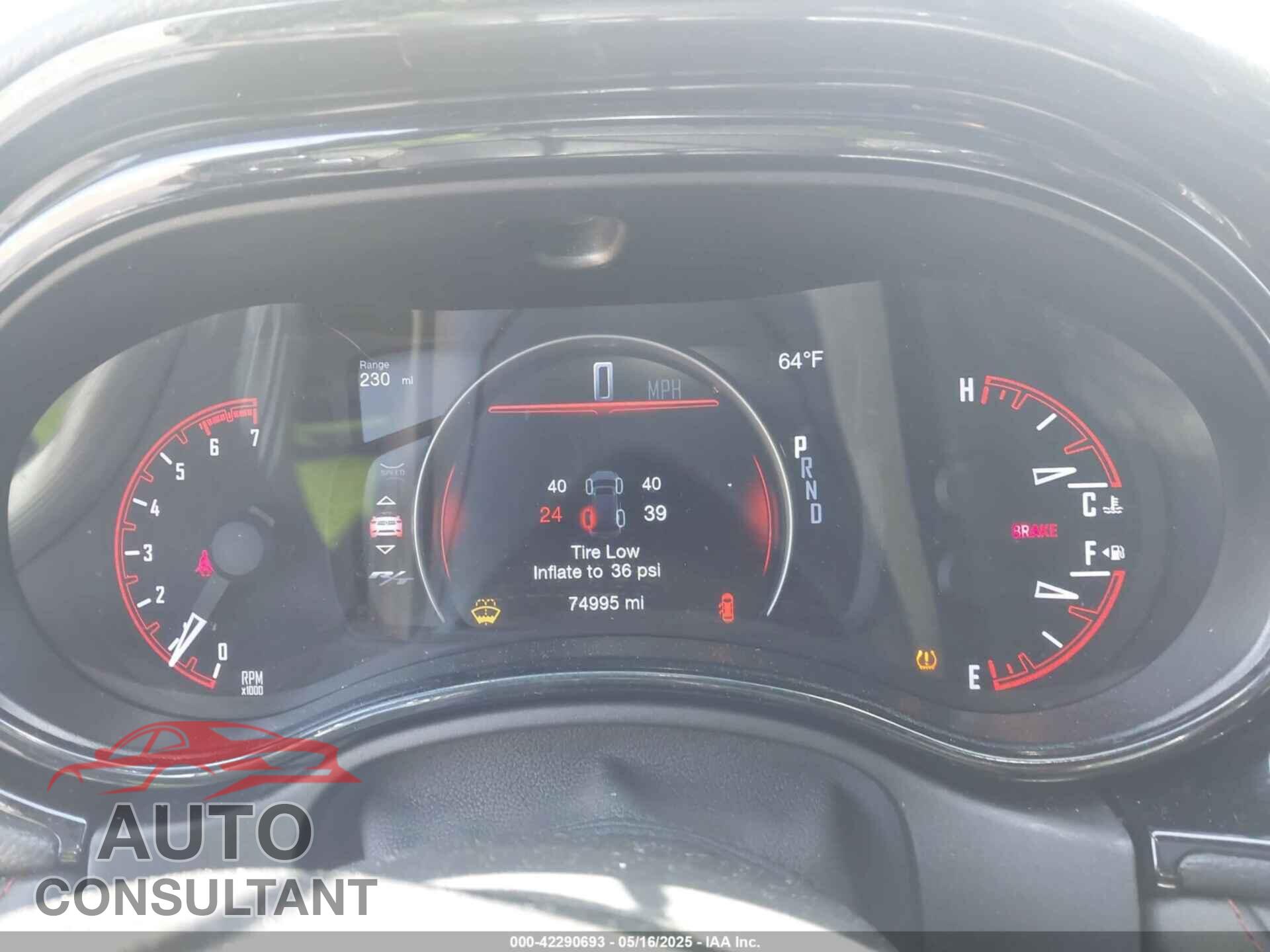 DODGE DURANGO 2023 - 1C4SDJCTXPC553725