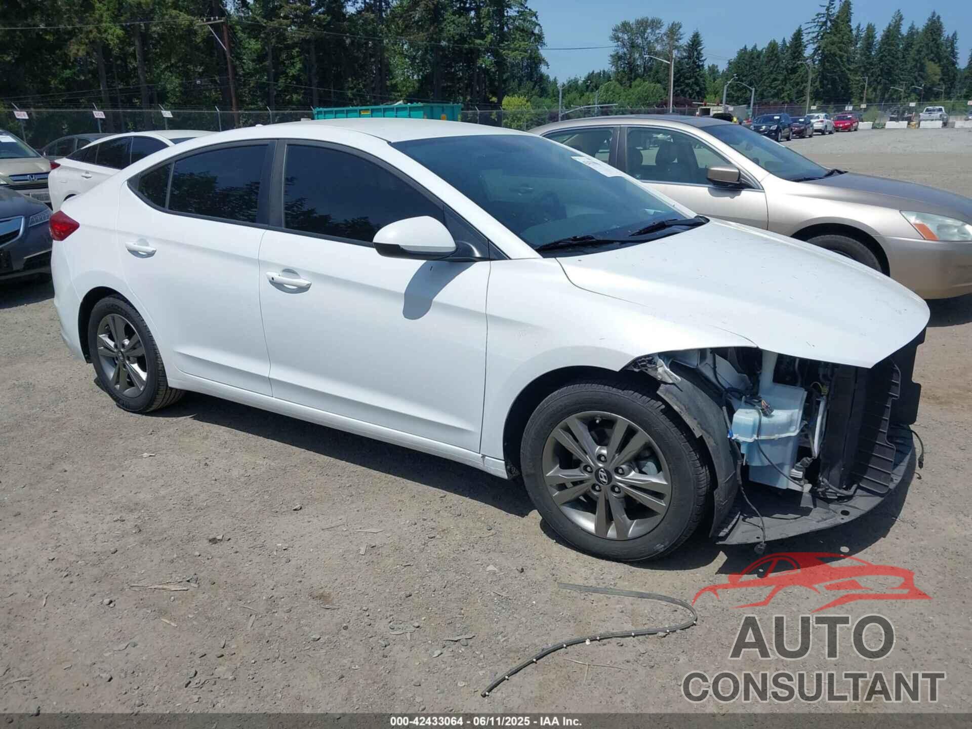 HYUNDAI ELANTRA 2017 - 5NPD84LF5HH011933