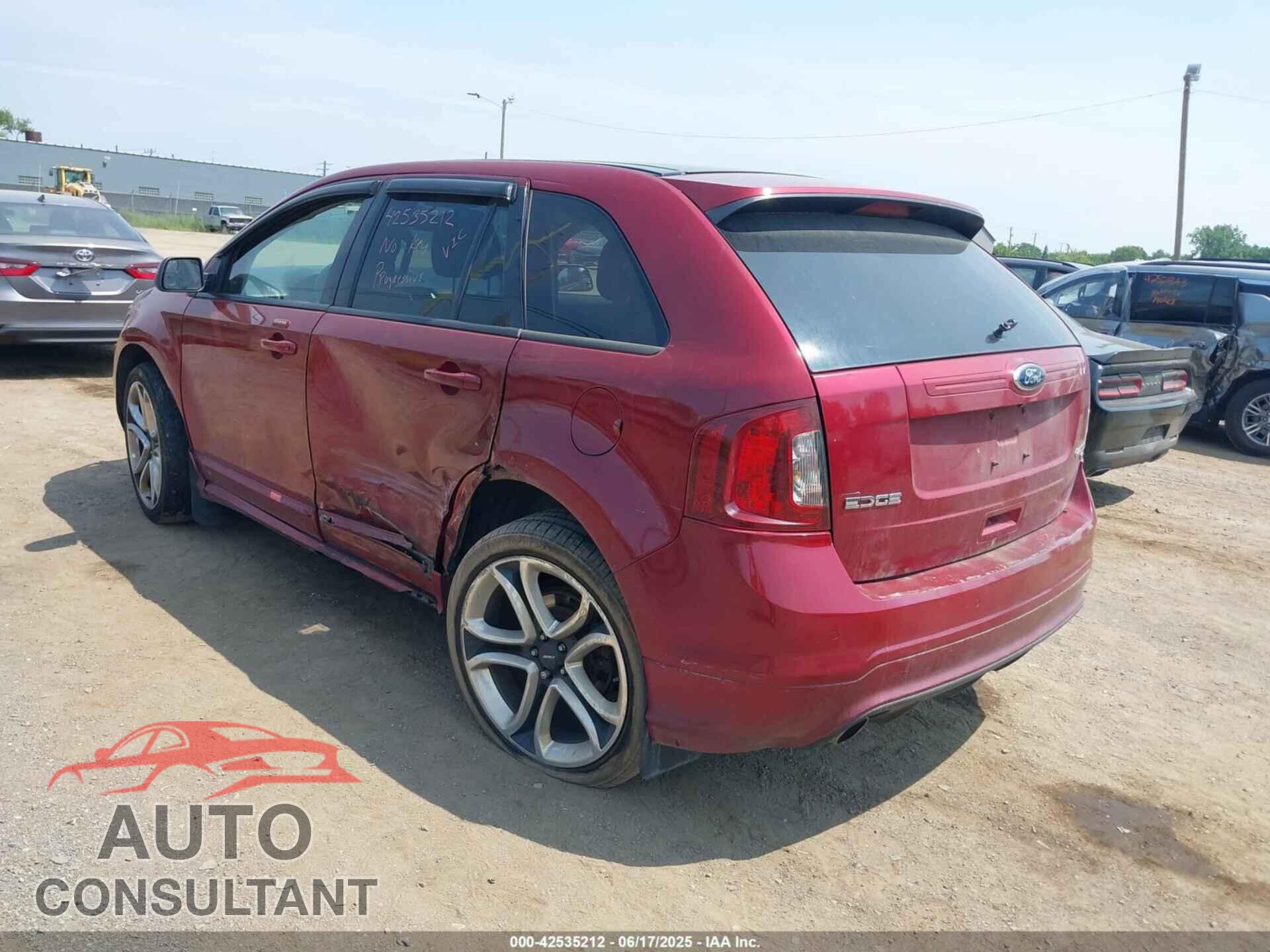 FORD EDGE 2013 - 2FMDK4AK2DBA11908
