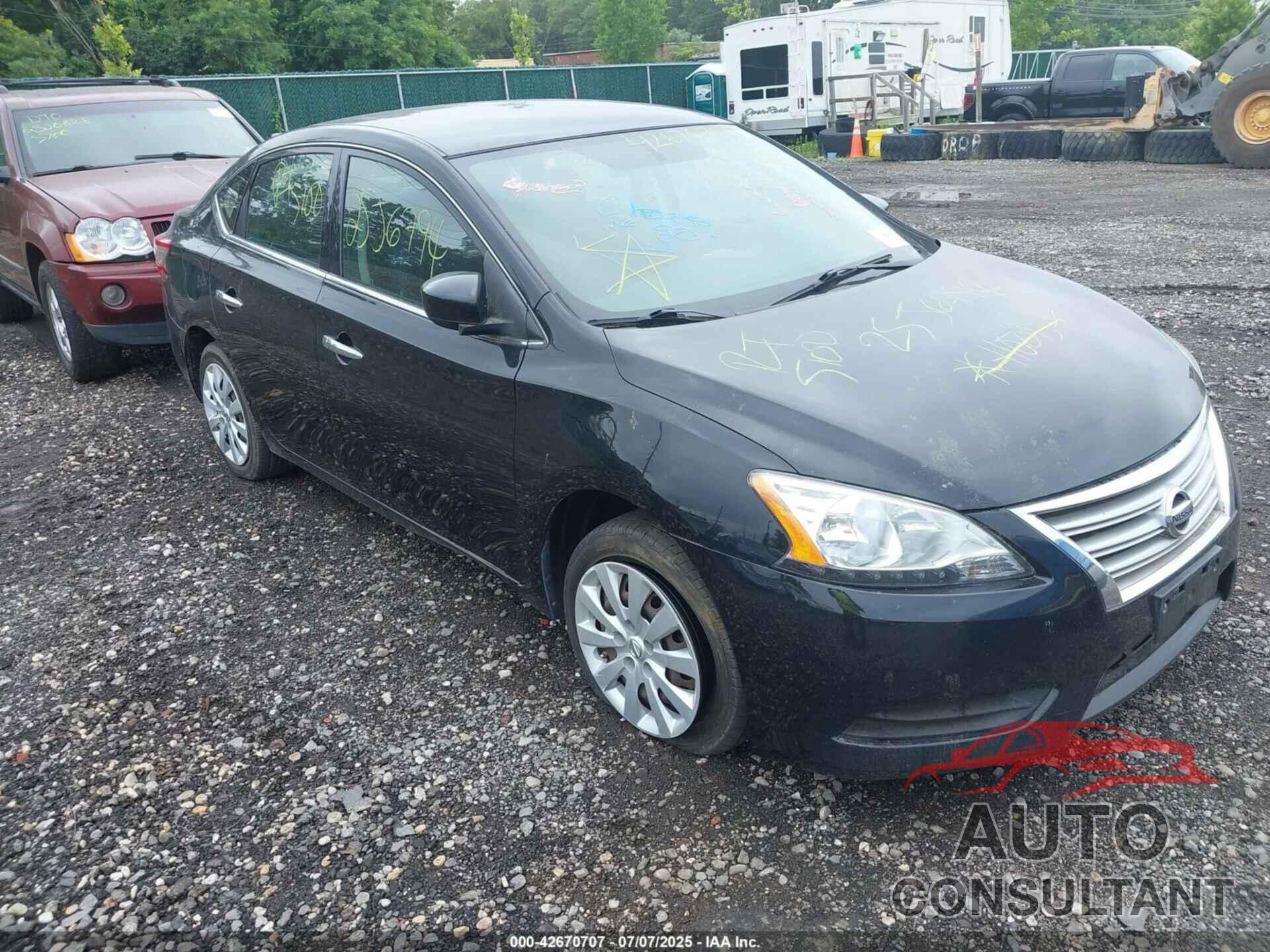 NISSAN SENTRA 2015 - 3N1AB7AP6FY275537