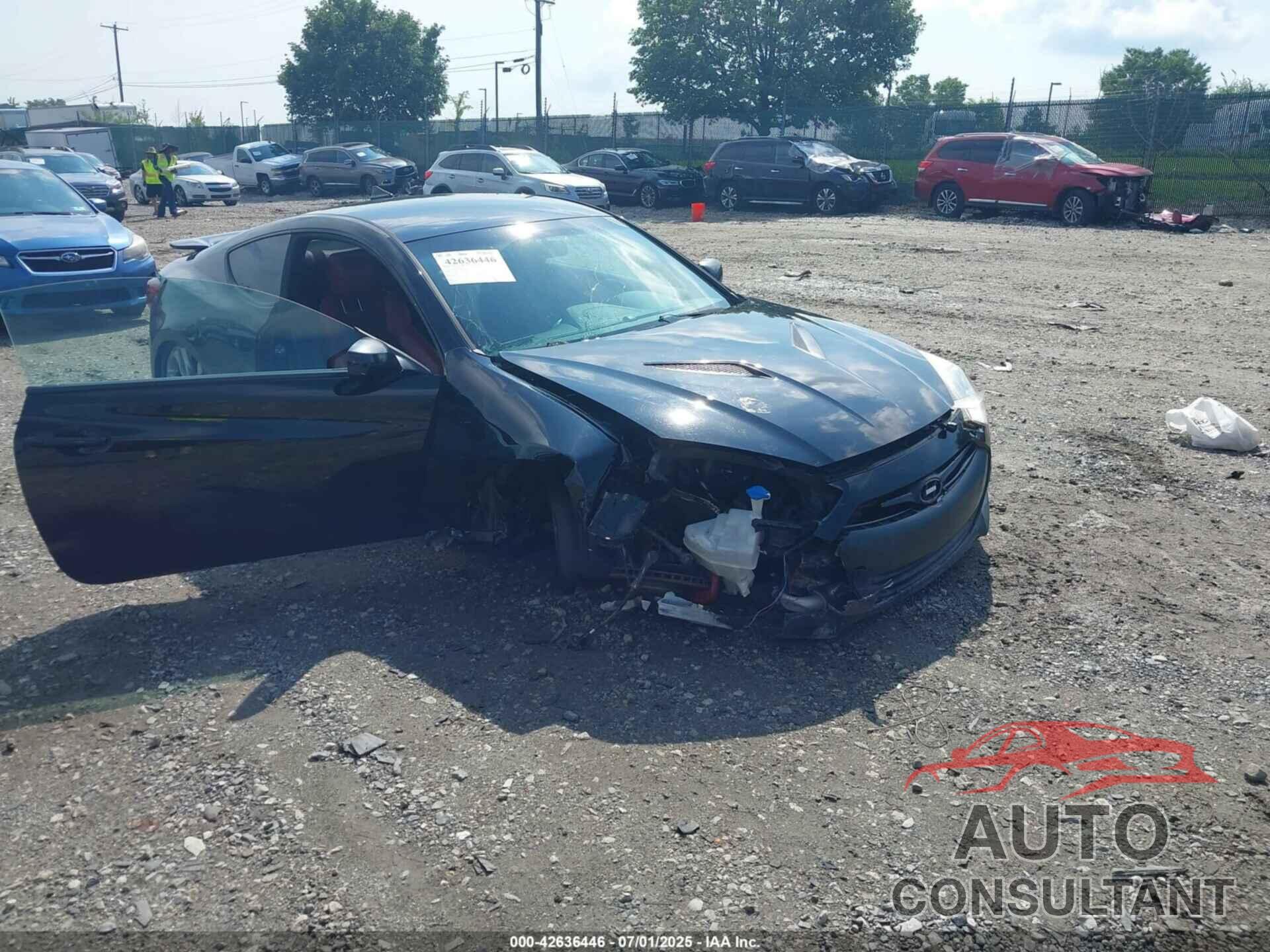 HYUNDAI GENESIS 2013 - KMHHT6KD8DU093034