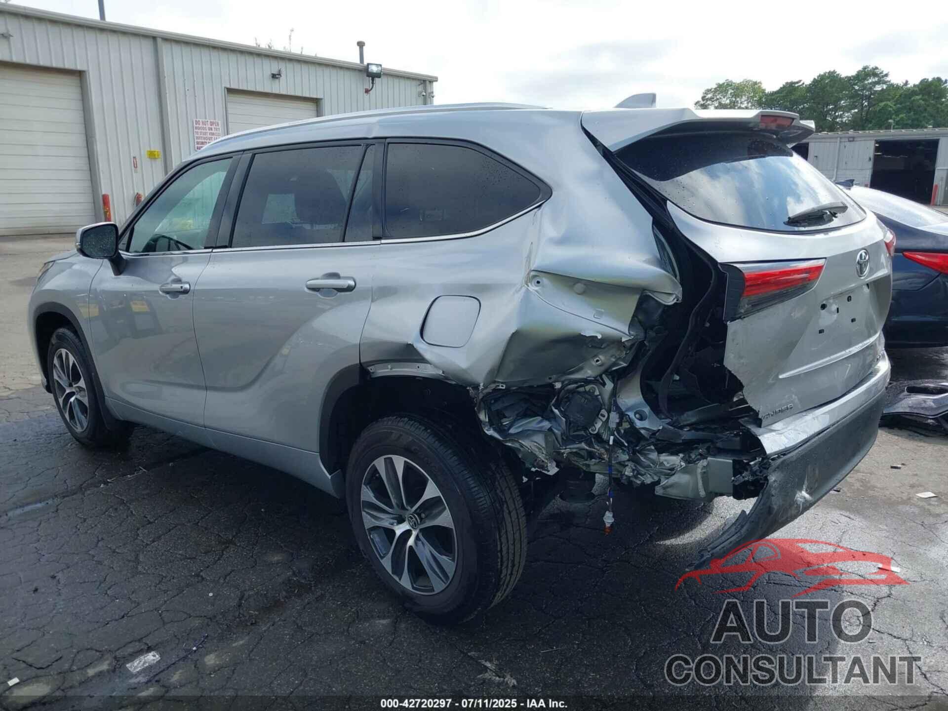 TOYOTA HIGHLANDER 2021 - 5TDGZRBH7MS160455