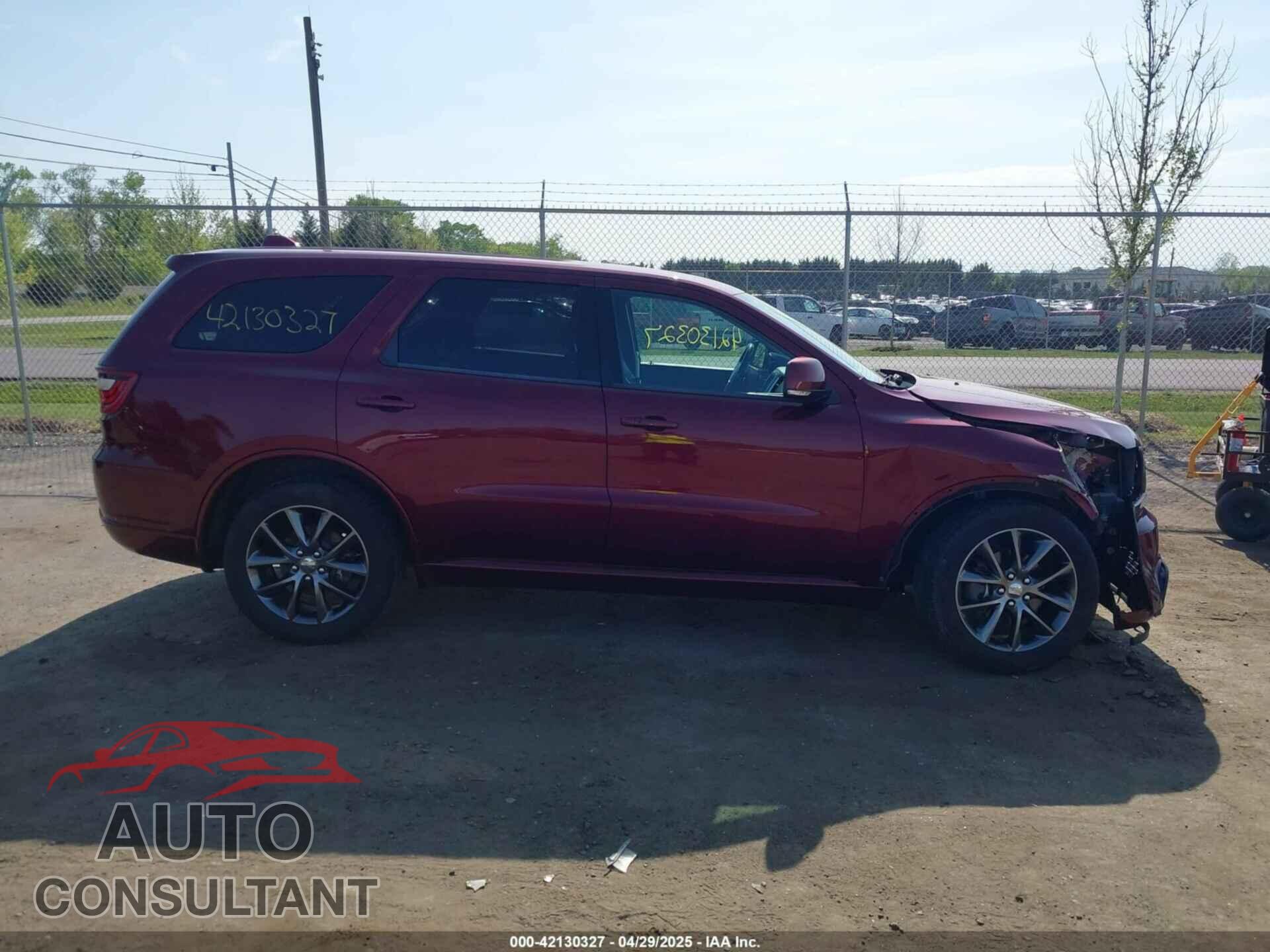 DODGE DURANGO 2017 - 1C4RDJDG1HC817528