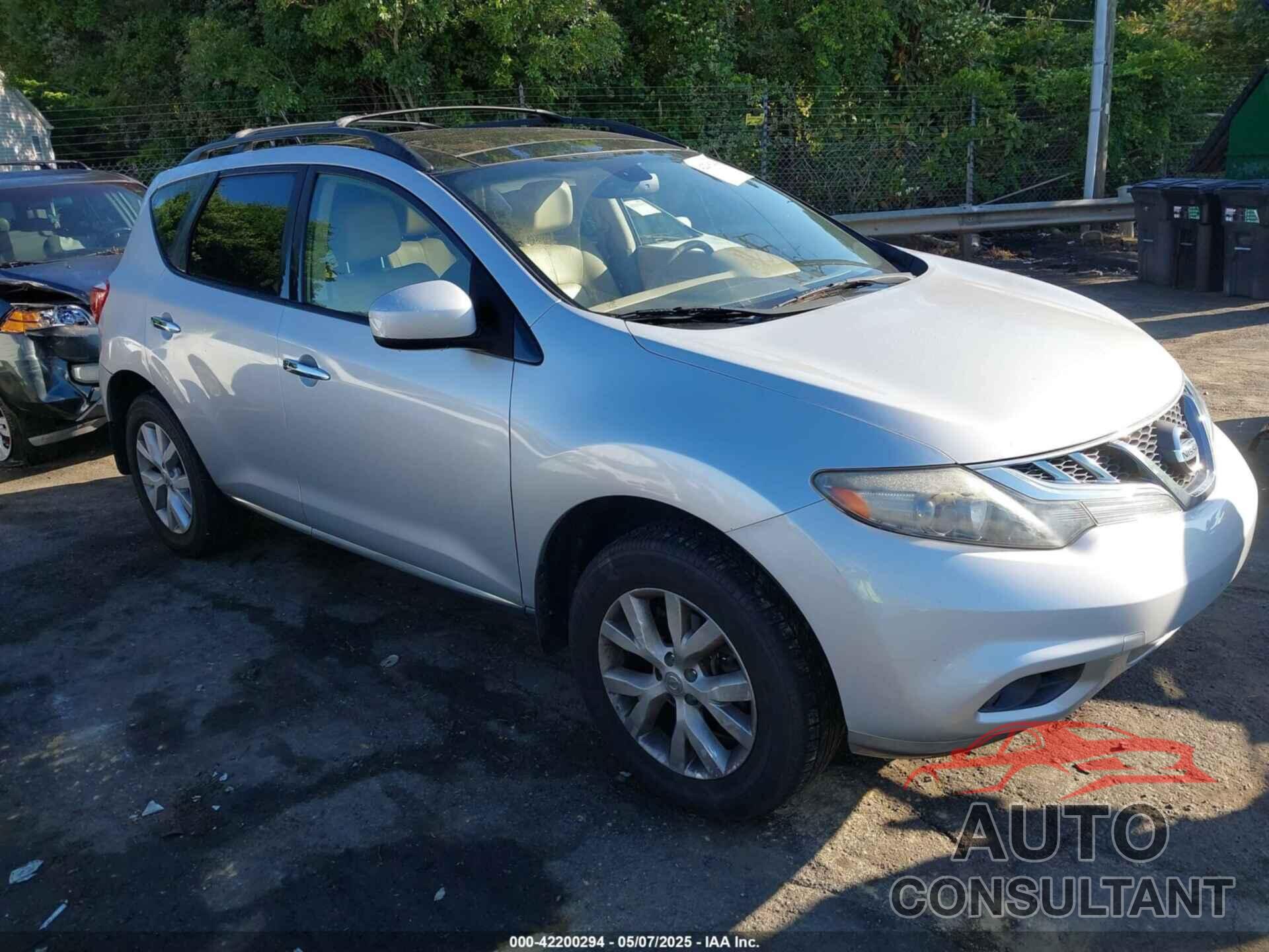 NISSAN MURANO 2013 - JN8AZ1MW7DW309633