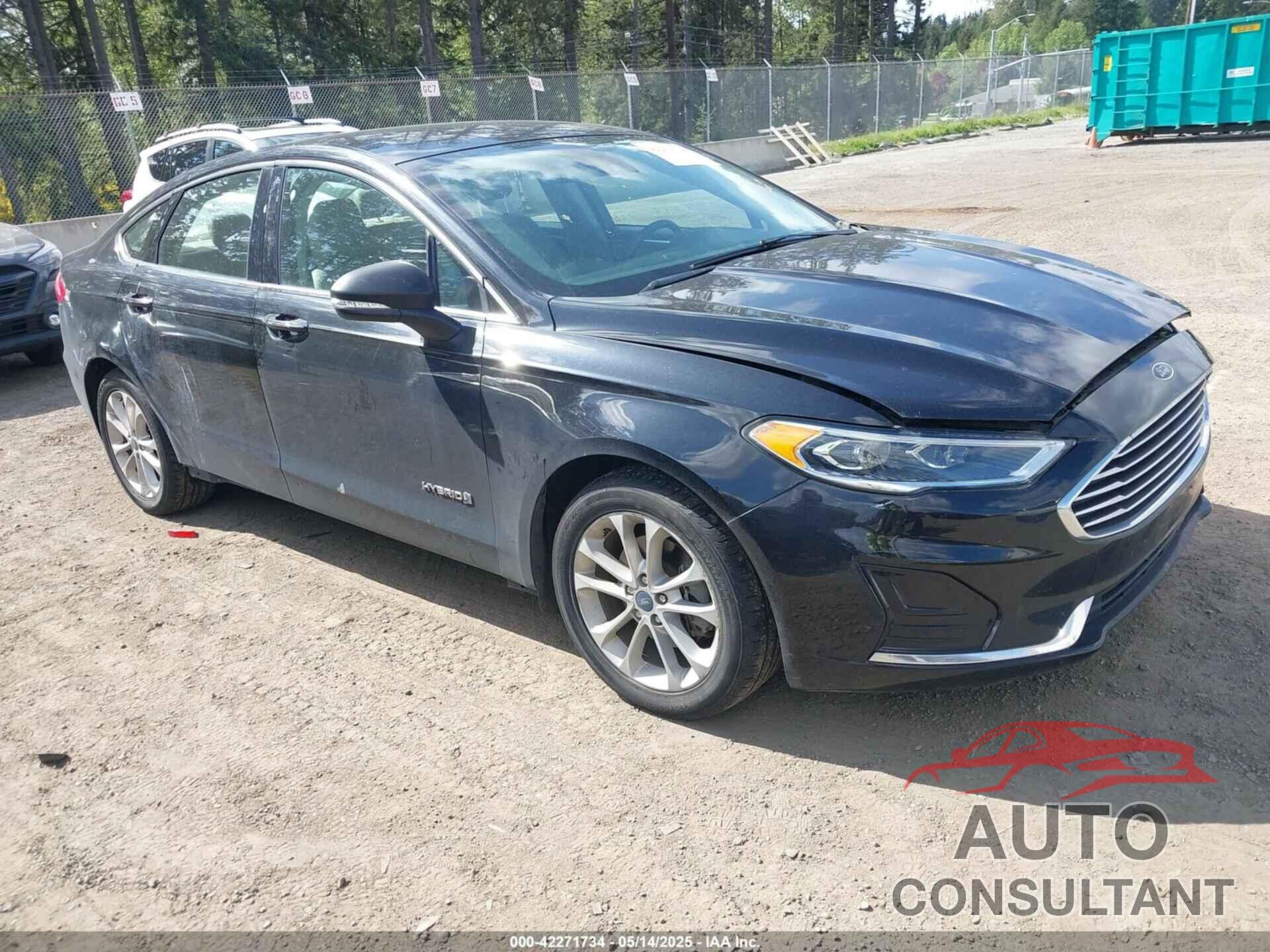FORD FUSION HYBRID 2019 - 3FA6P0MU7KR220148