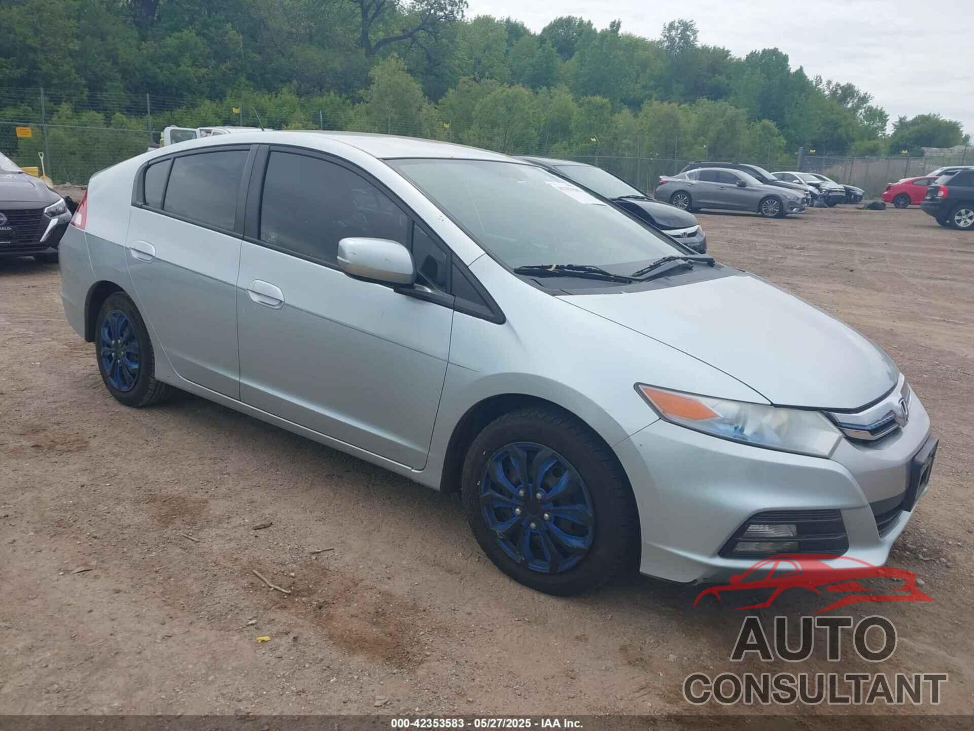 HONDA INSIGHT 2012 - JHMZE2H51CS002447