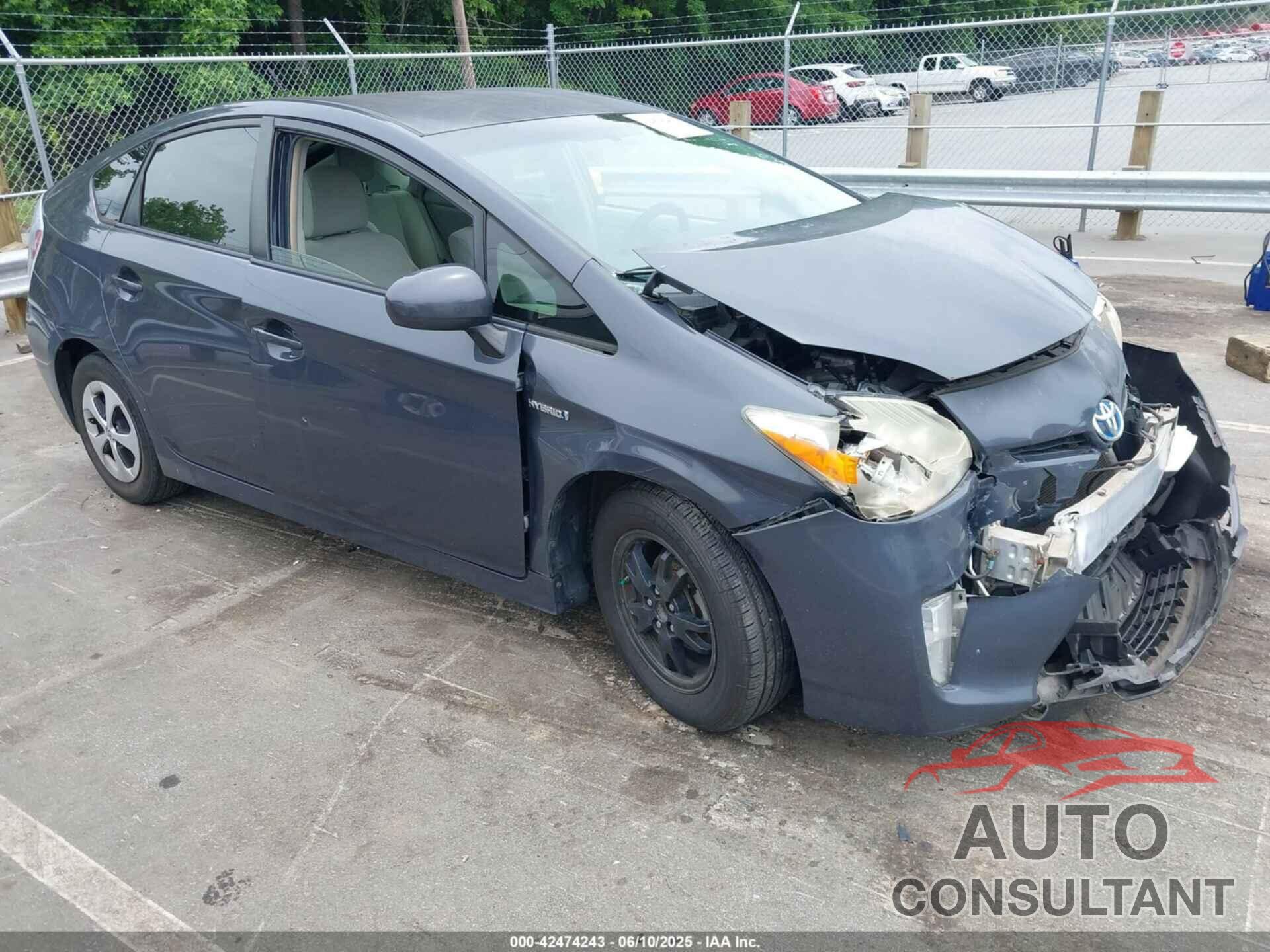 TOYOTA PRIUS 2013 - JTDKN3DU1D5565102